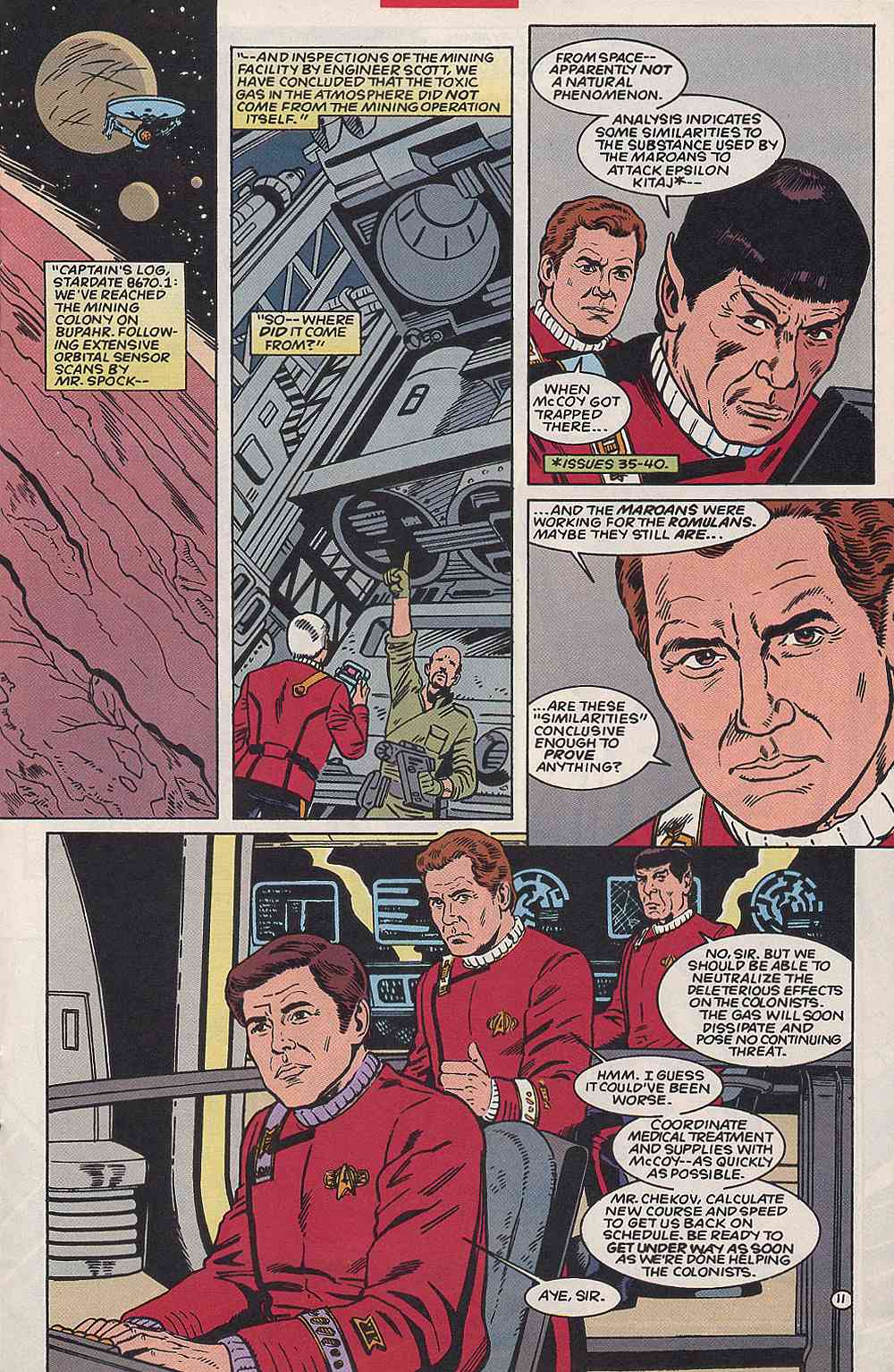 Read online Star Trek (1989) comic -  Issue #65 - 12