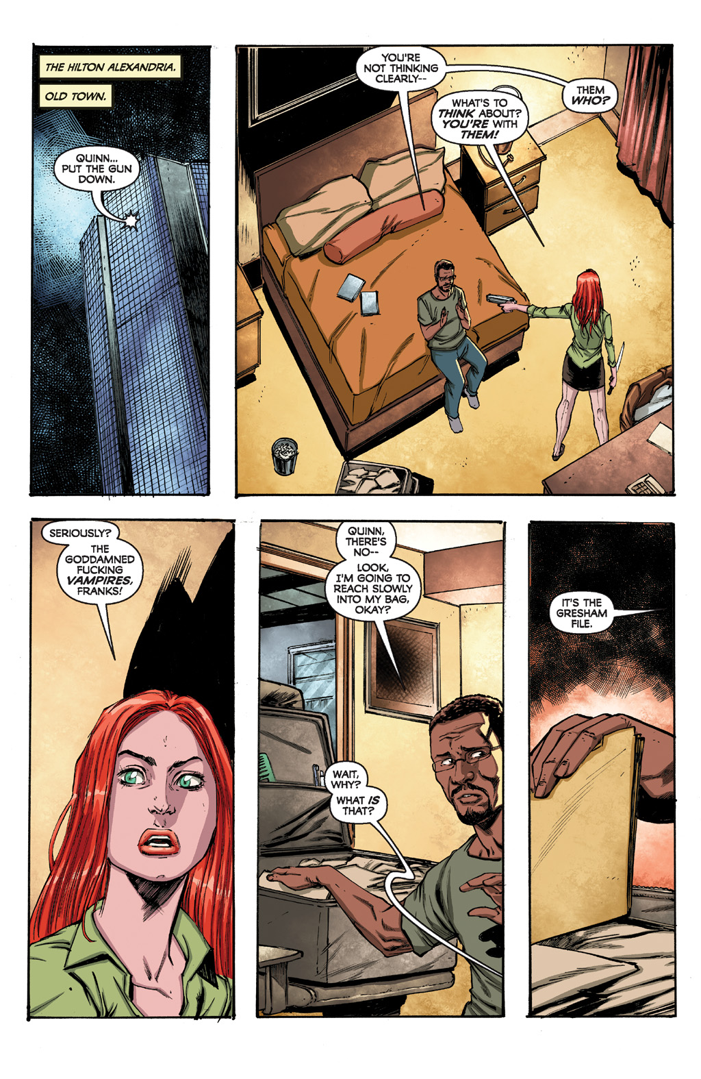 Read online Ex Sanguine comic -  Issue #5 - 9