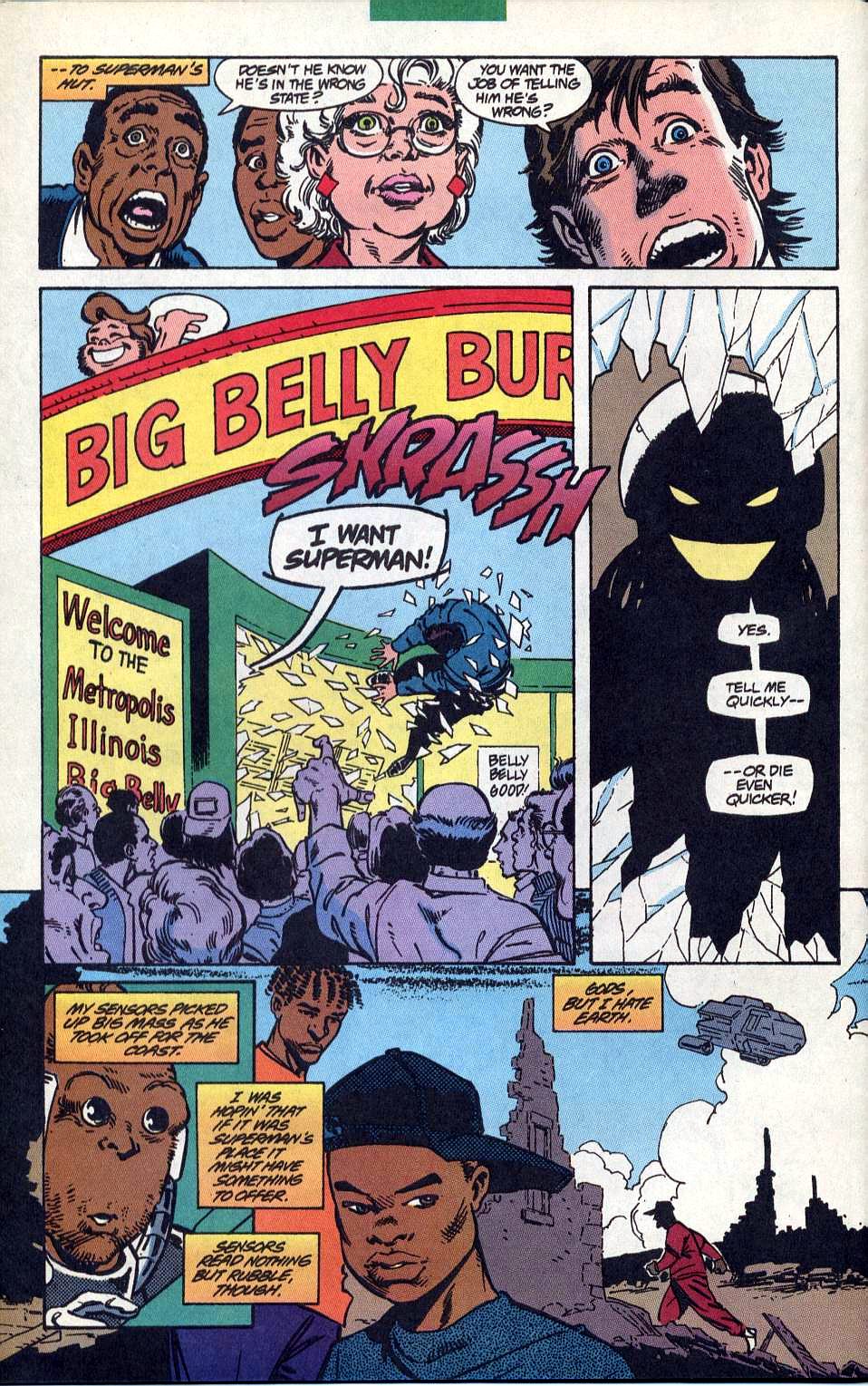 Read online Superman (1987) comic -  Issue #92 - 12