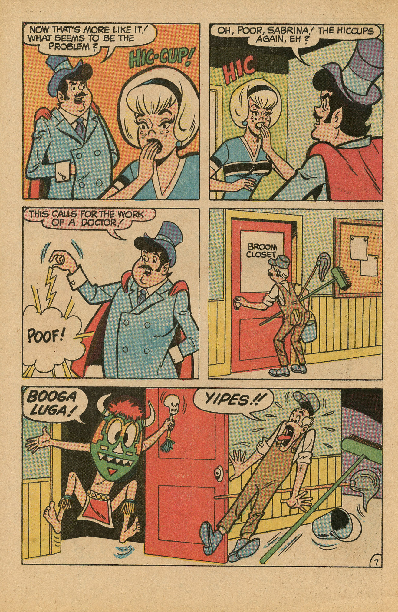 Read online Archie's TV Laugh-Out comic -  Issue #1 - 62