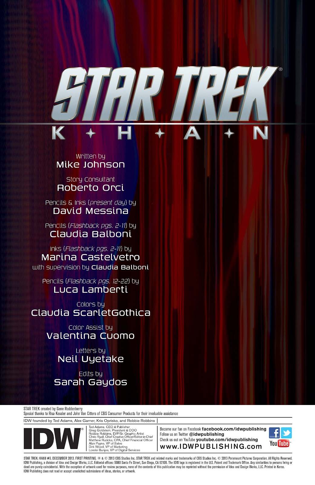 Star Trek: Khan issue 3 - Page 2
