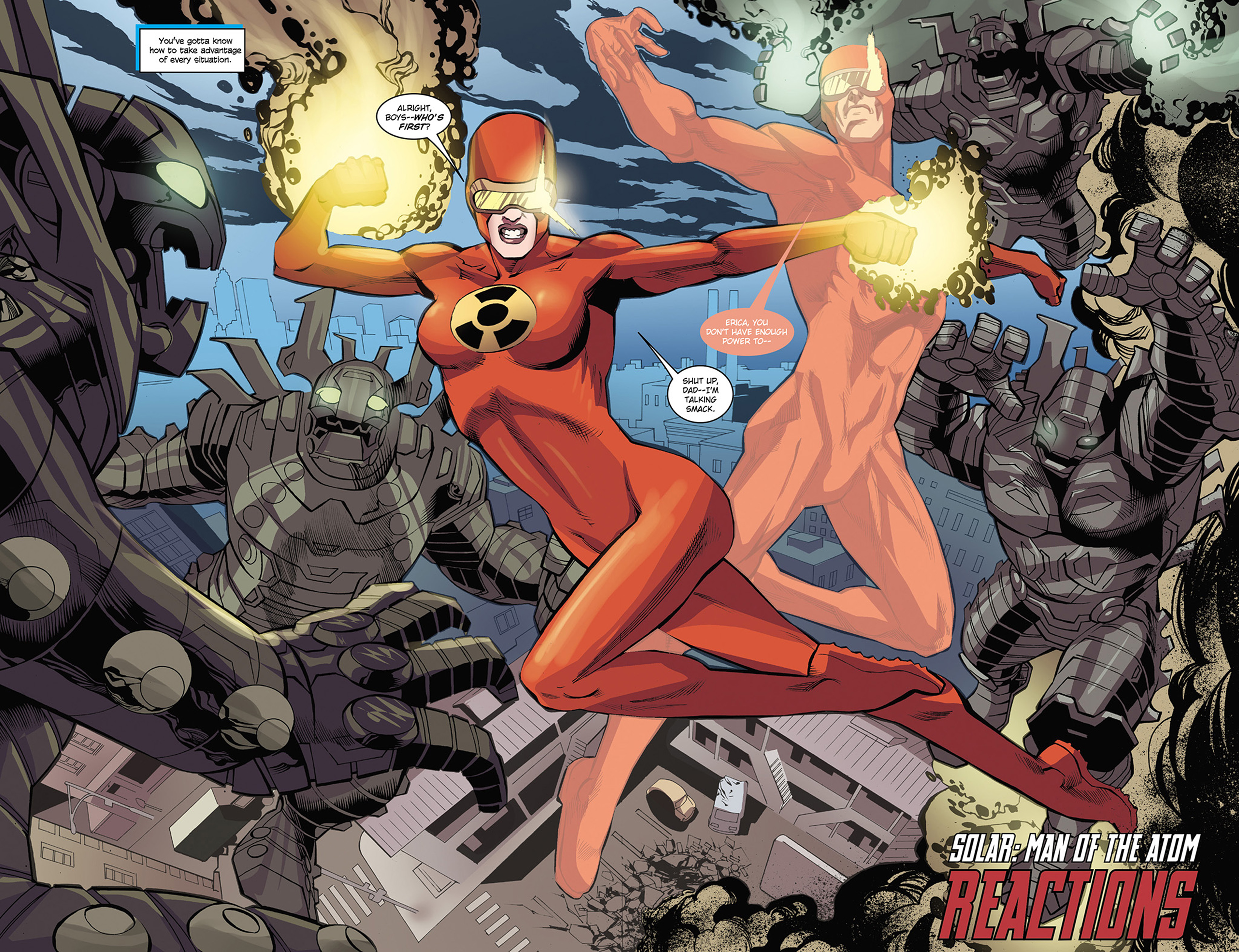 Read online Solar: Man of the Atom (2014) comic -  Issue #4 - 6