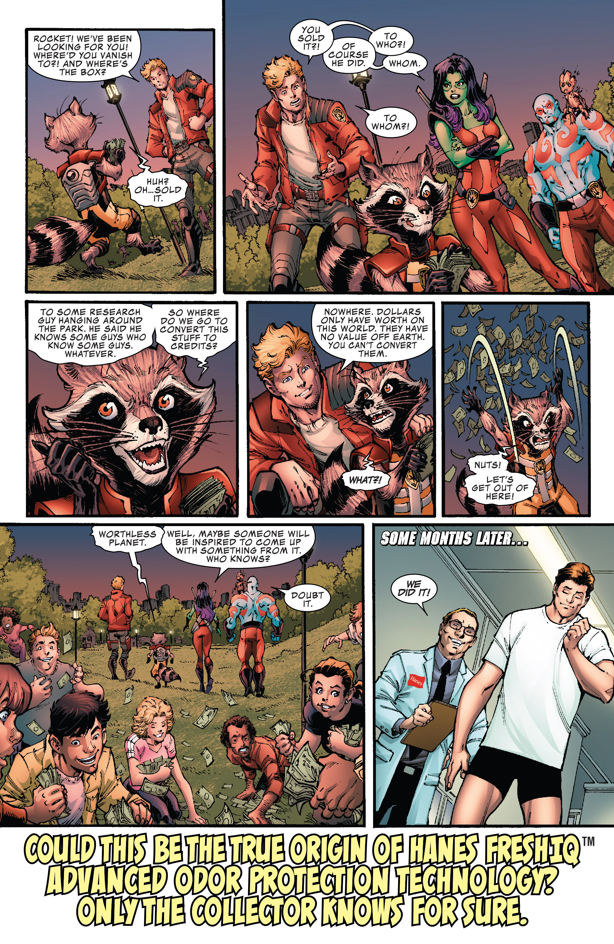 Read online Hi-Tech Heroes Presented By Hanes comic -  Issue # Full - 12