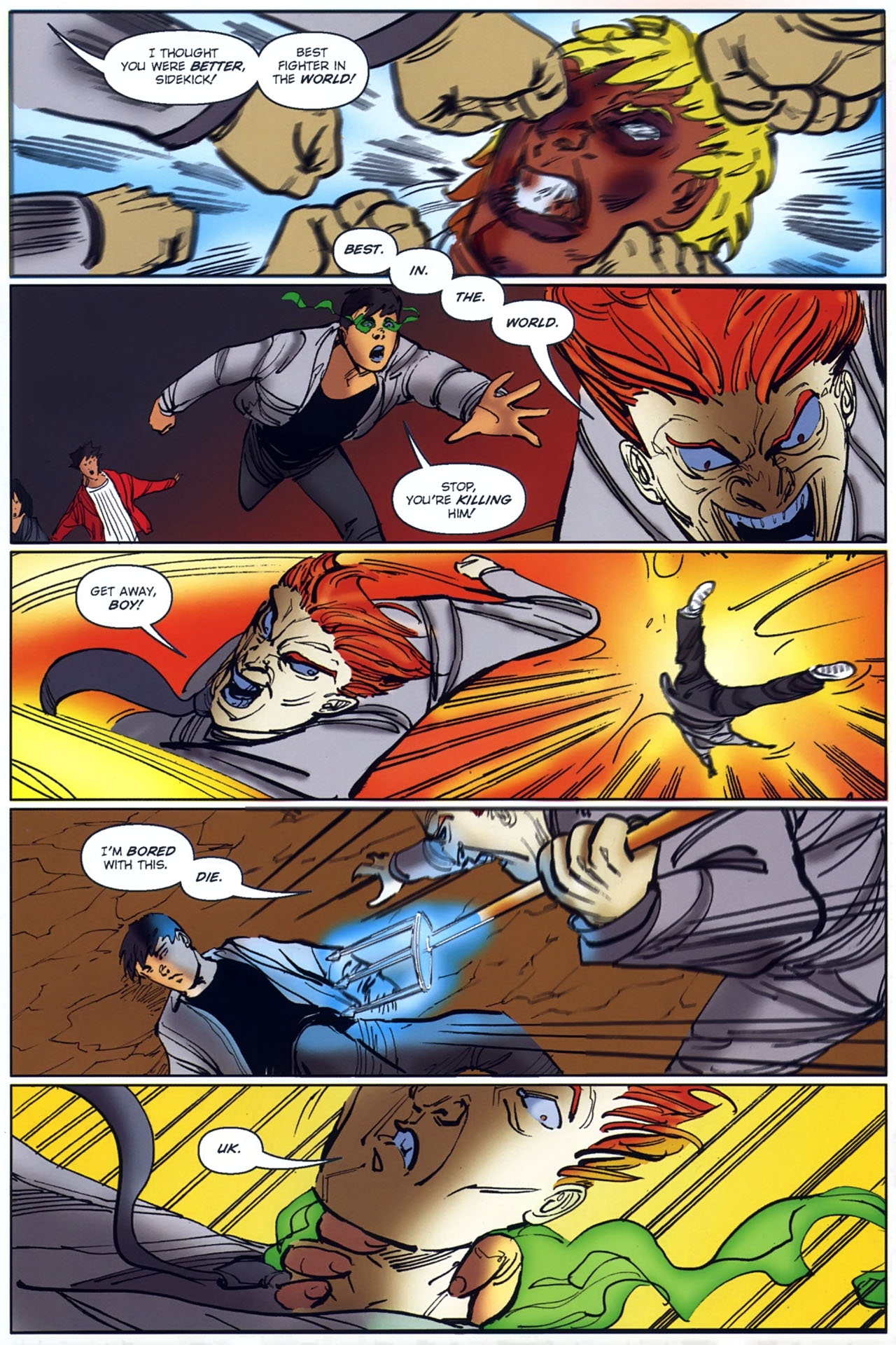 Read online Necessary Evil comic -  Issue #8 - 18