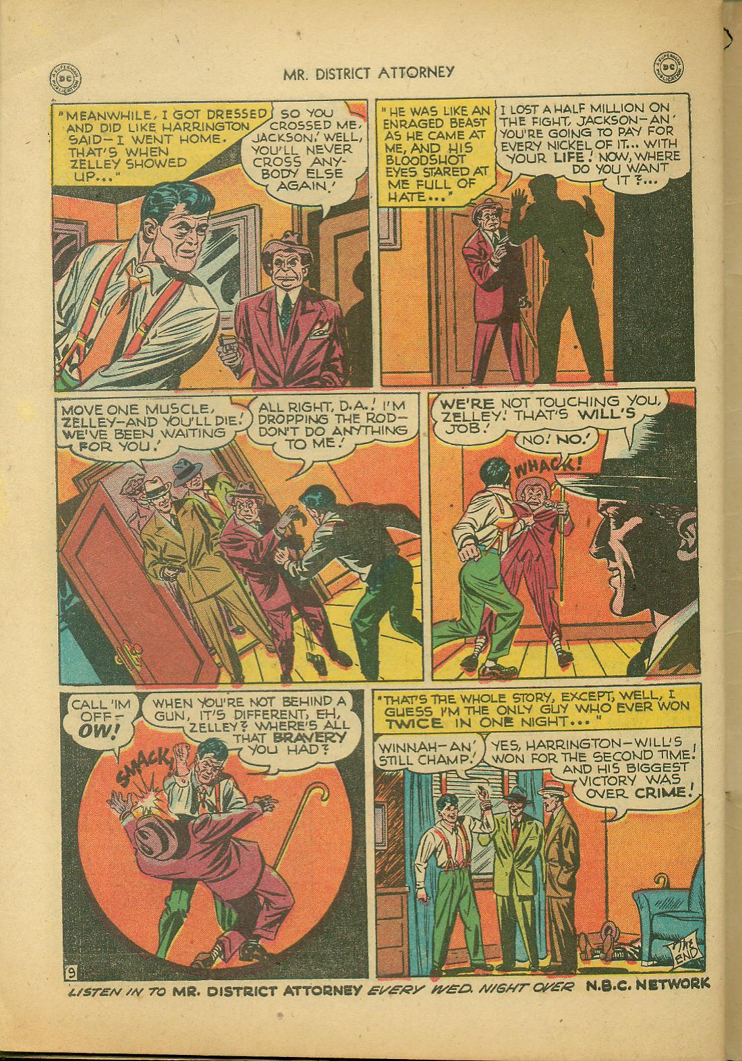 Read online Mr. District Attorney comic -  Issue #3 - 50