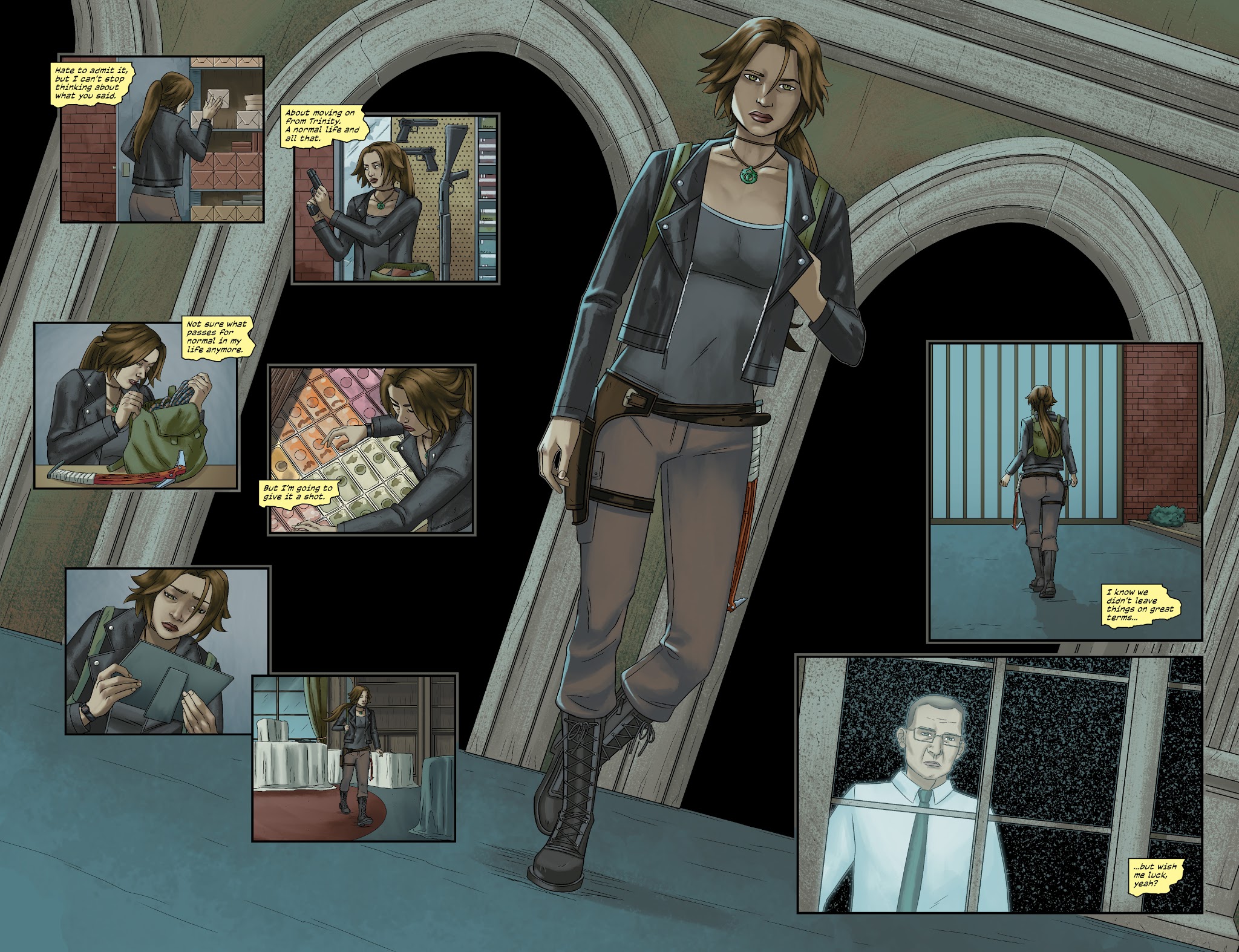 Read online Tomb Raider: Survivor's Crusade comic -  Issue #3 - 4