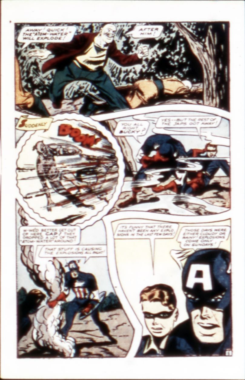 Read online Captain America Comics comic -  Issue #51 - 7