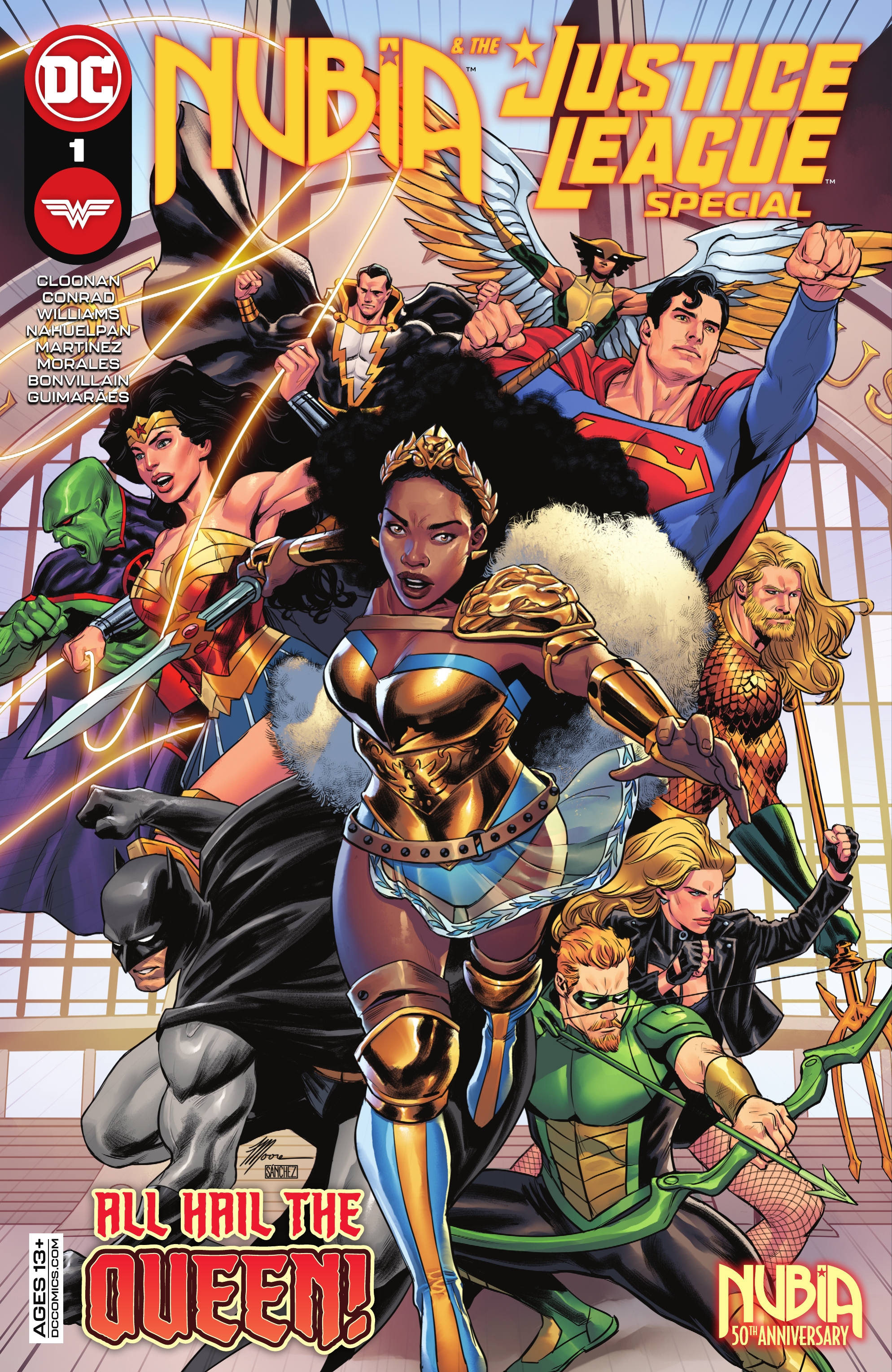 Read online Nubia and the Justice League Special comic -  Issue # Full - 1
