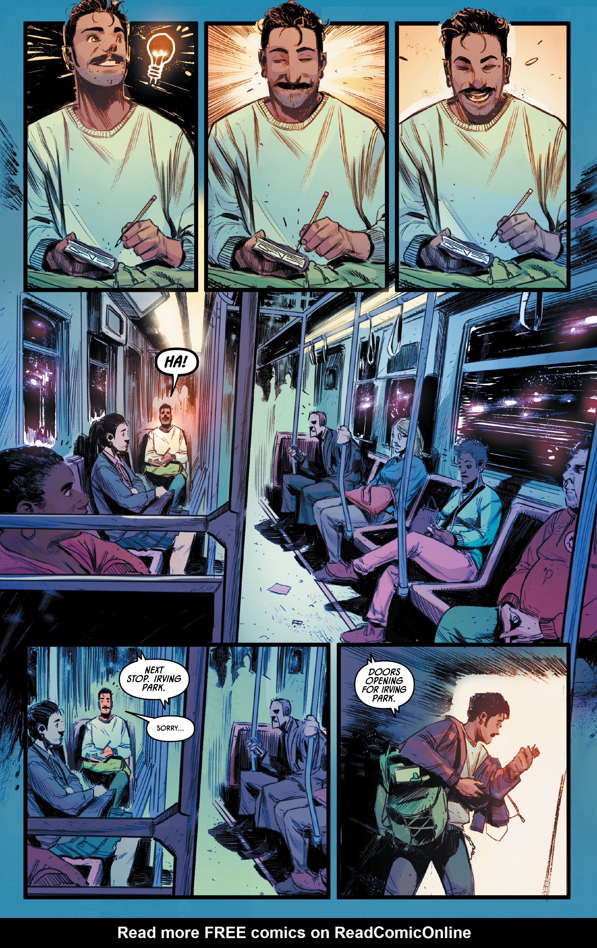 Read online Knock Em Dead comic -  Issue #1 - 4