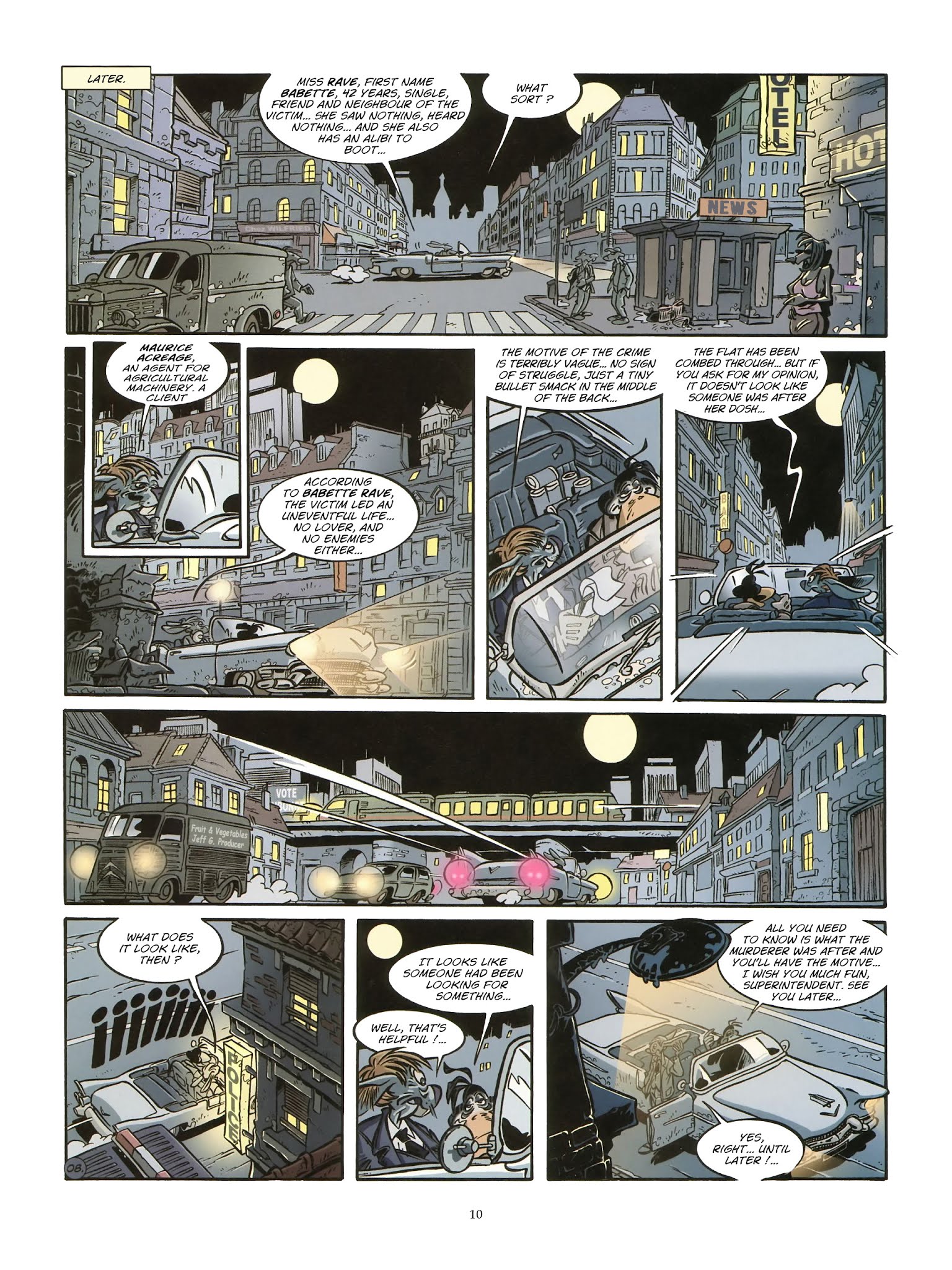Read online Une enquête de l'inspecteur Canardo comic -  Issue #17 - 12