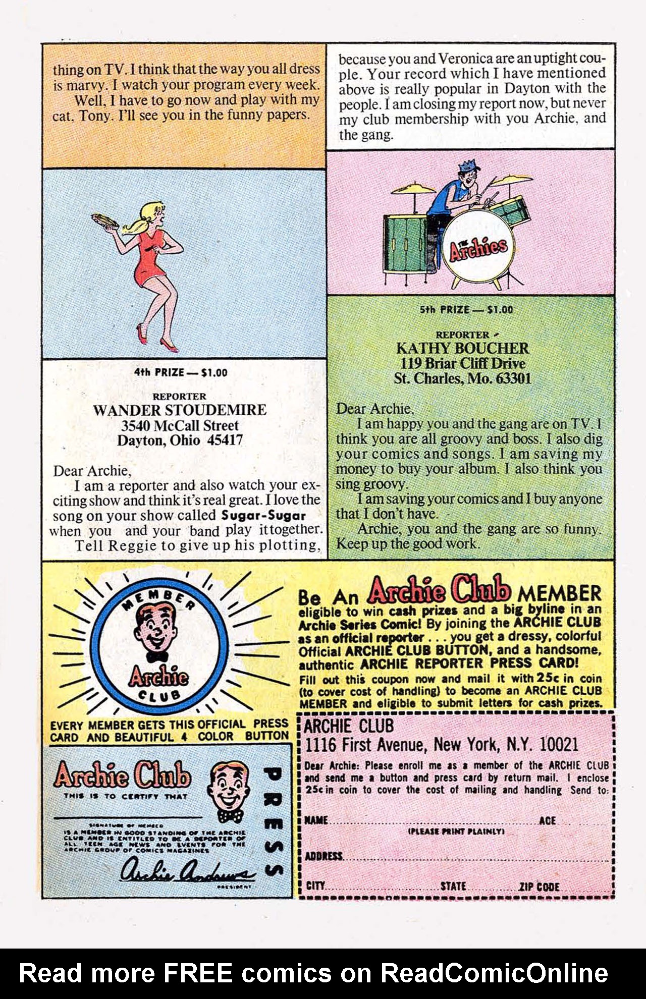 Read online Archie (1960) comic -  Issue #197 - 11