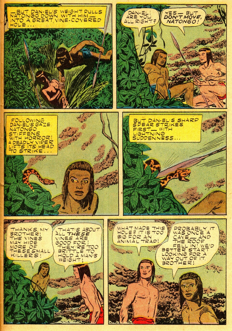 Read online Tarzan (1948) comic -  Issue #37 - 47