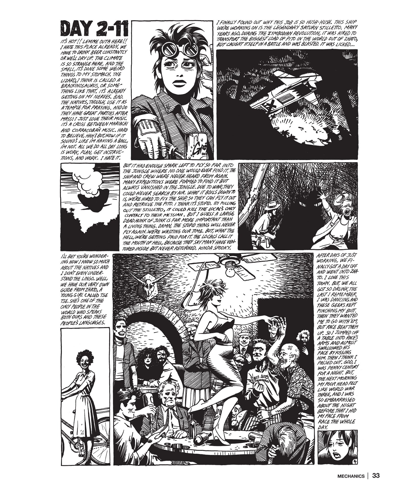 Read online Maggie the Mechanic: The Love & Rockets Library - Locas comic -  Issue # TPB (Part 1) - 33