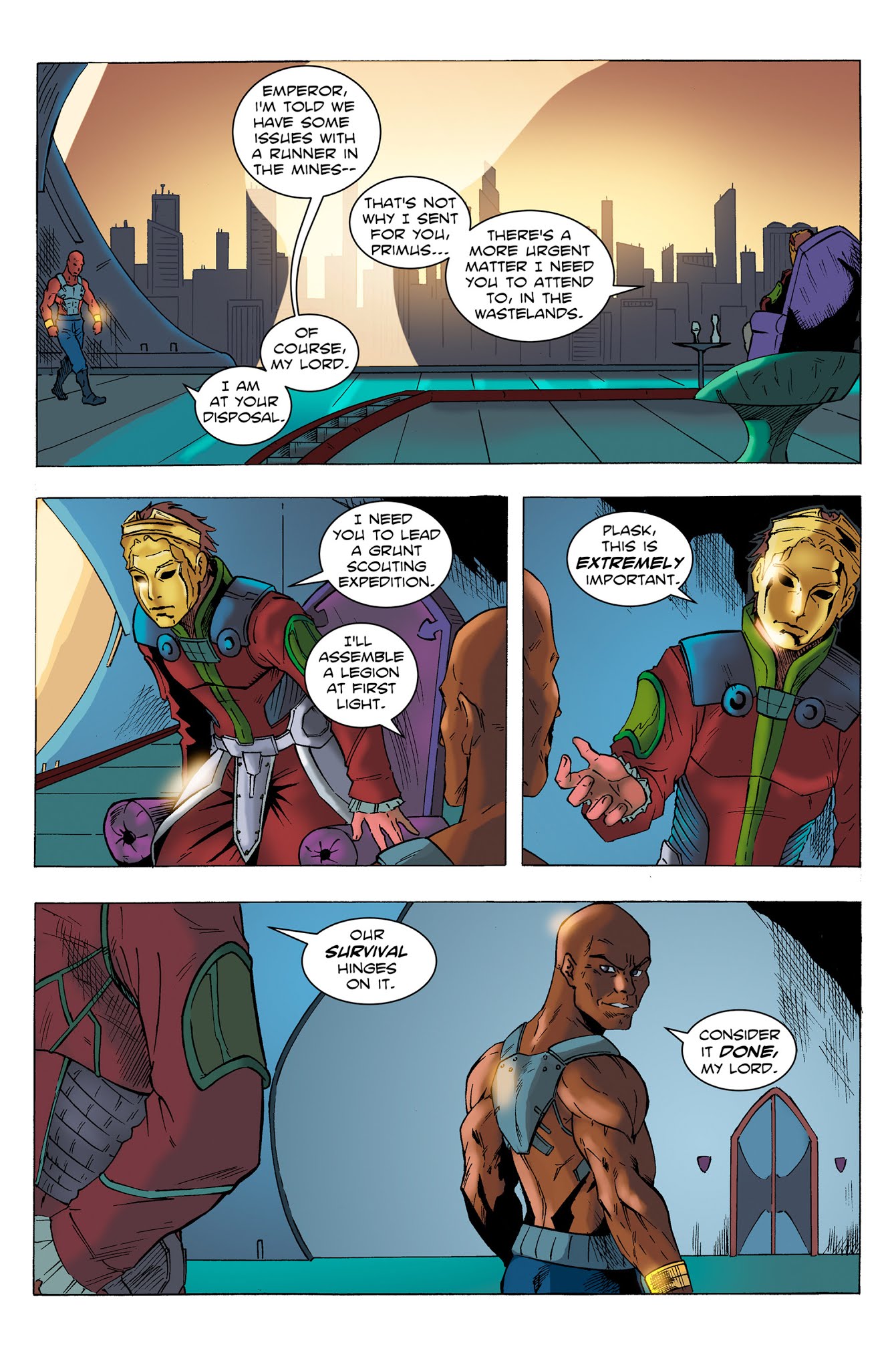 Read online Tether comic -  Issue #1 - 21