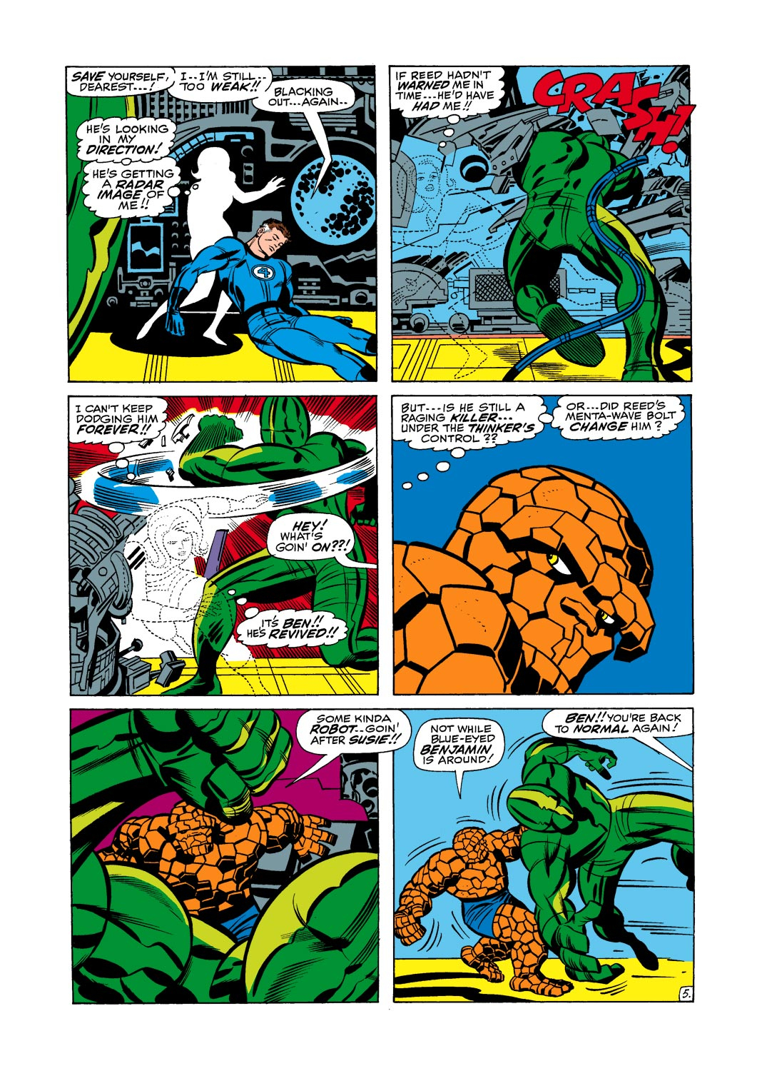 Read online Fantastic Four (1961) comic -  Issue #71 - 6