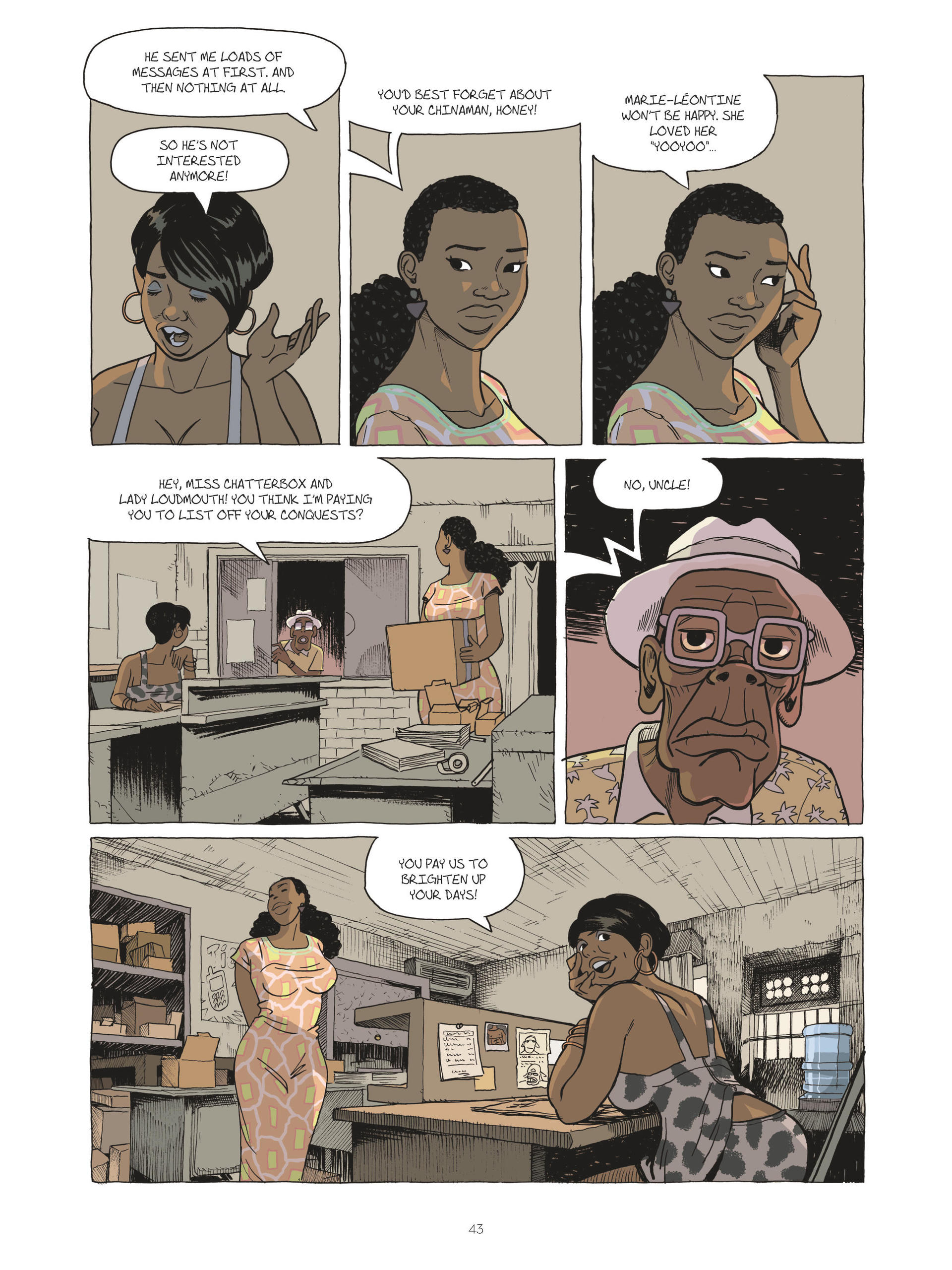 Read online Zidrou-Beuchot's African Trilogy comic -  Issue # TPB 3 - 43