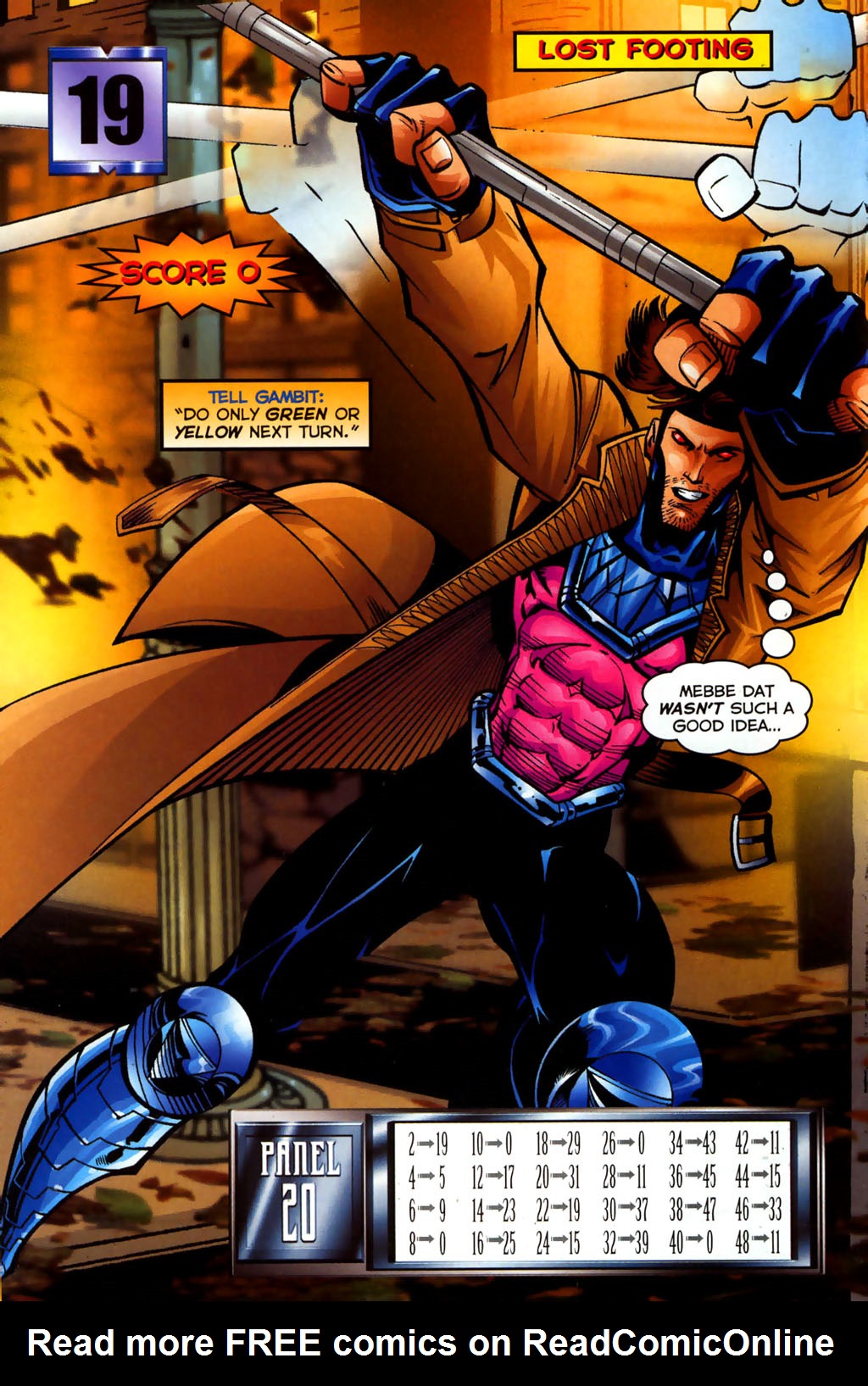Read online Gambit Battlebook: Streets Of Fire comic -  Issue # Full - 12