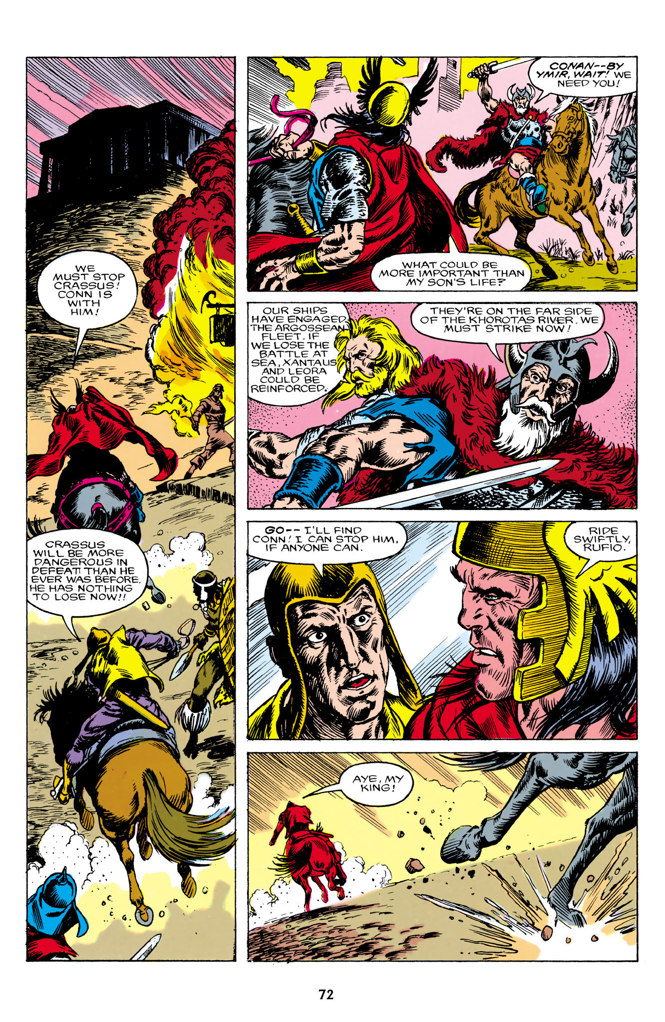 Read online The Chronicles of King Conan comic -  Issue # TPB 9 (Part 1) - 72