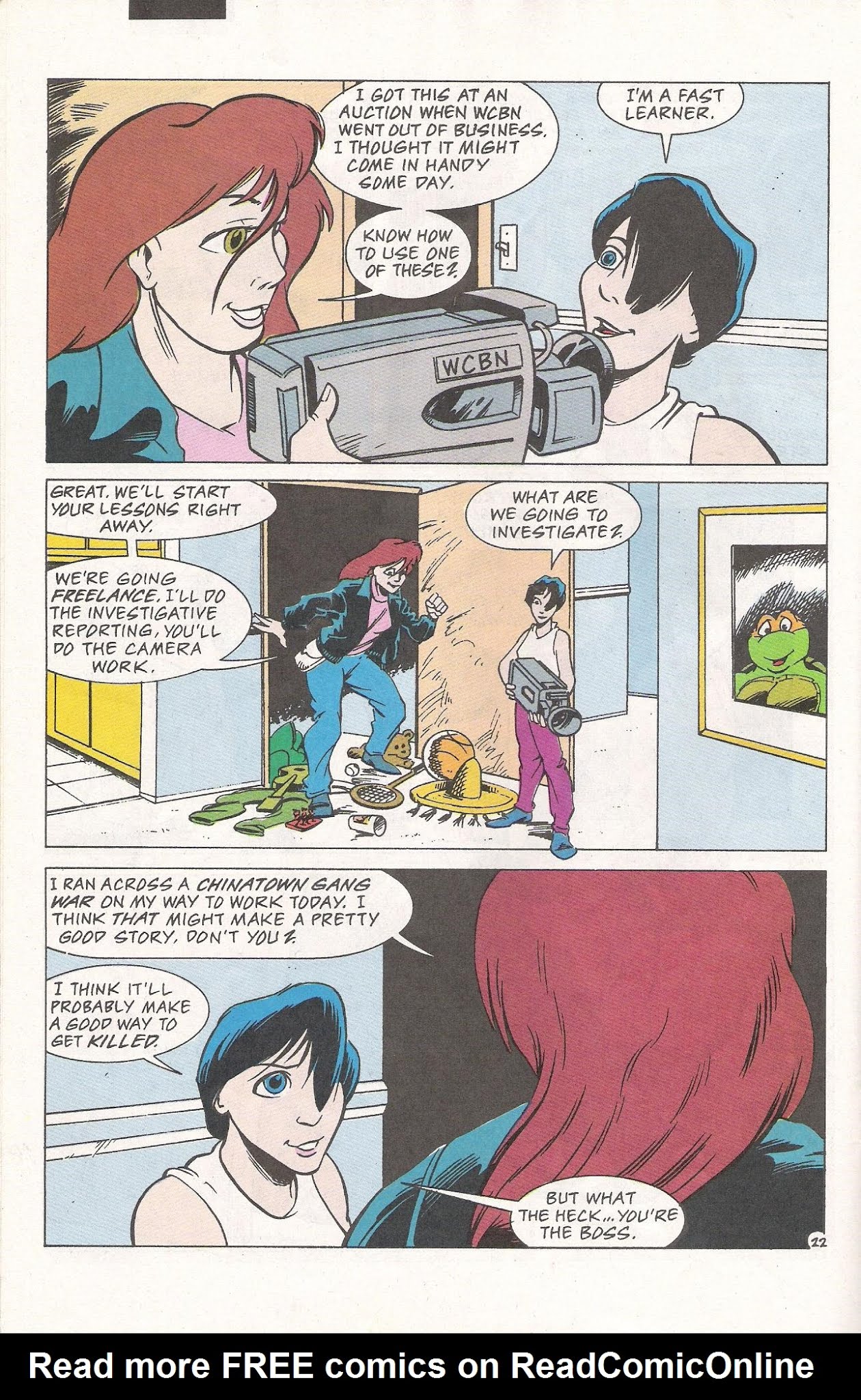 Read online Teenage Mutant Ninja Turtles Presents: April O'Neil comic -  Issue #1 - 24