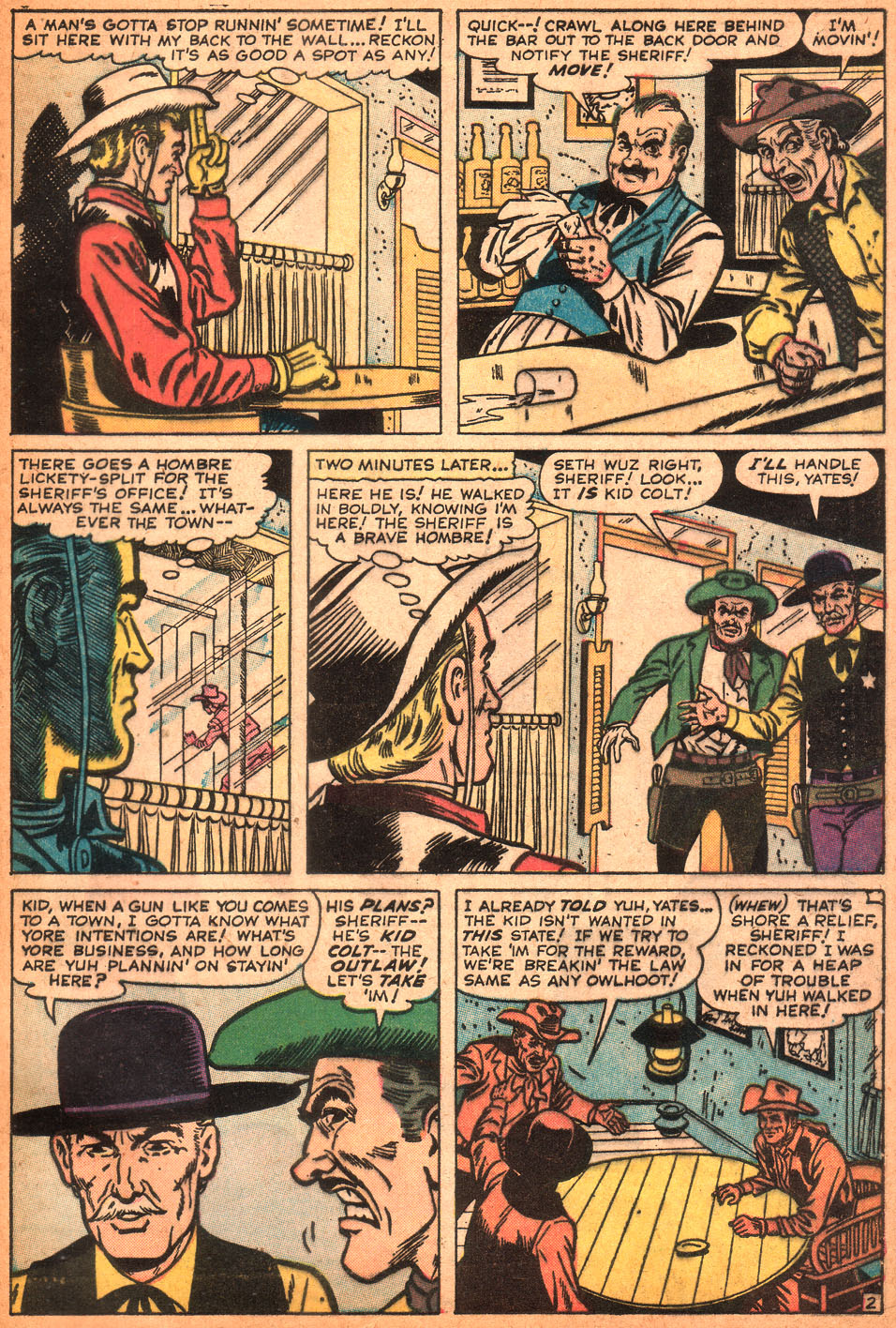 Read online Kid Colt Outlaw comic -  Issue #85 - 29