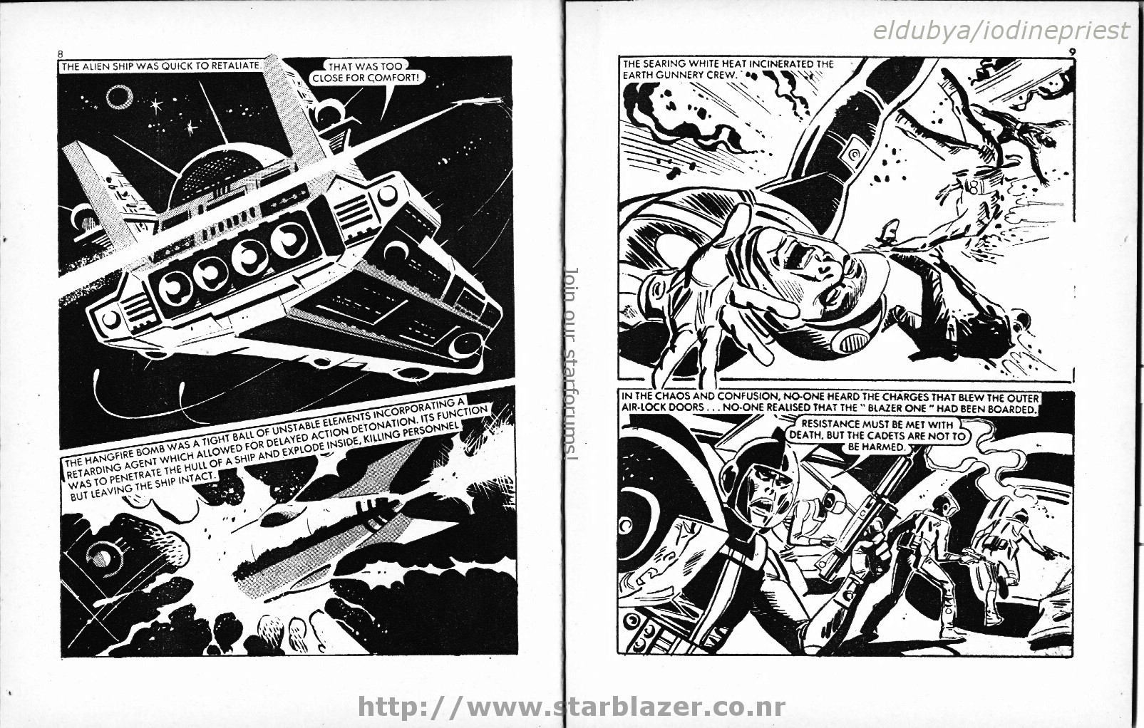Read online Starblazer comic -  Issue #76 - 6