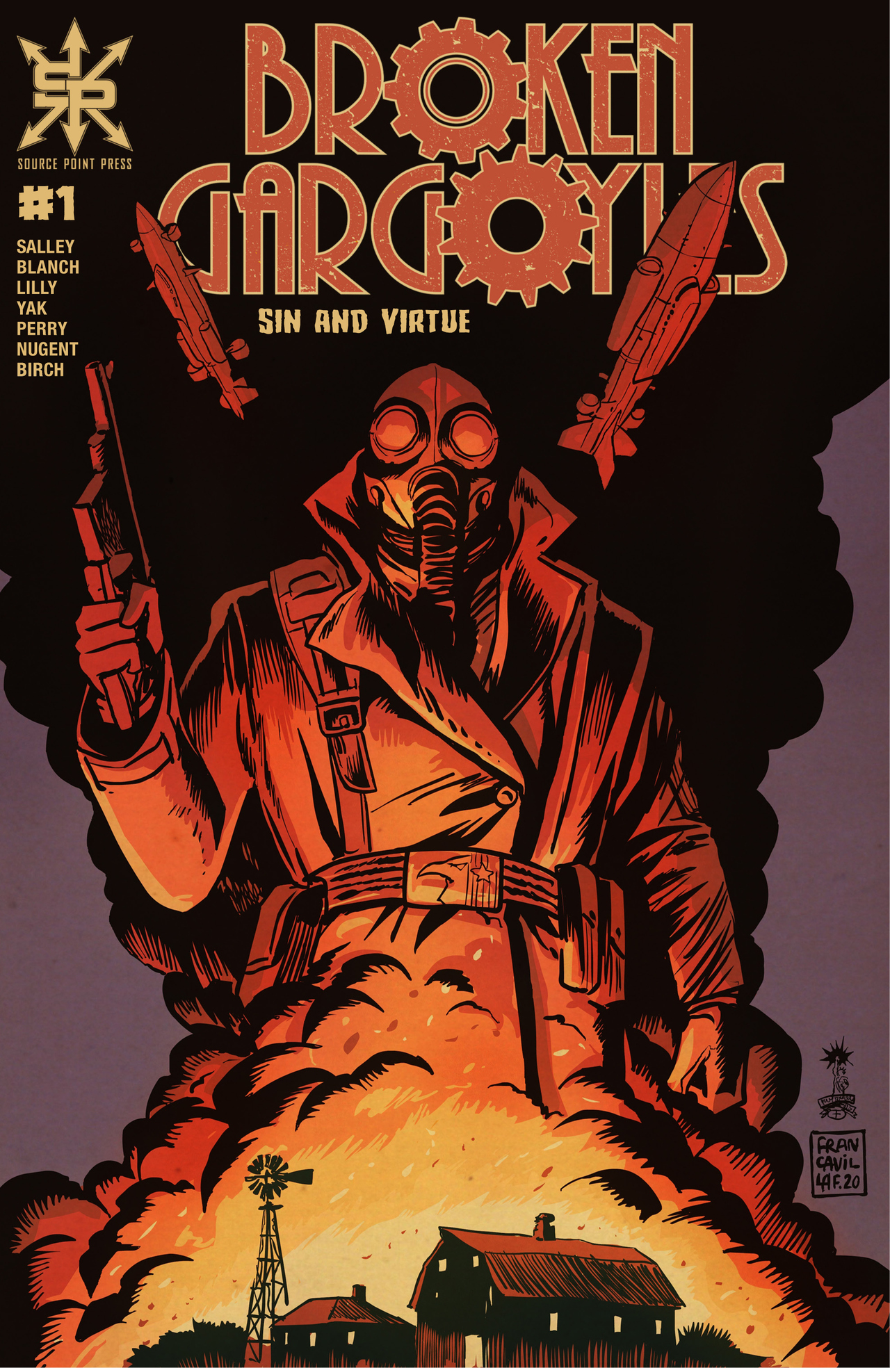 Read online Broken Gargoyles: Sin and Virtue comic -  Issue #1 - 1