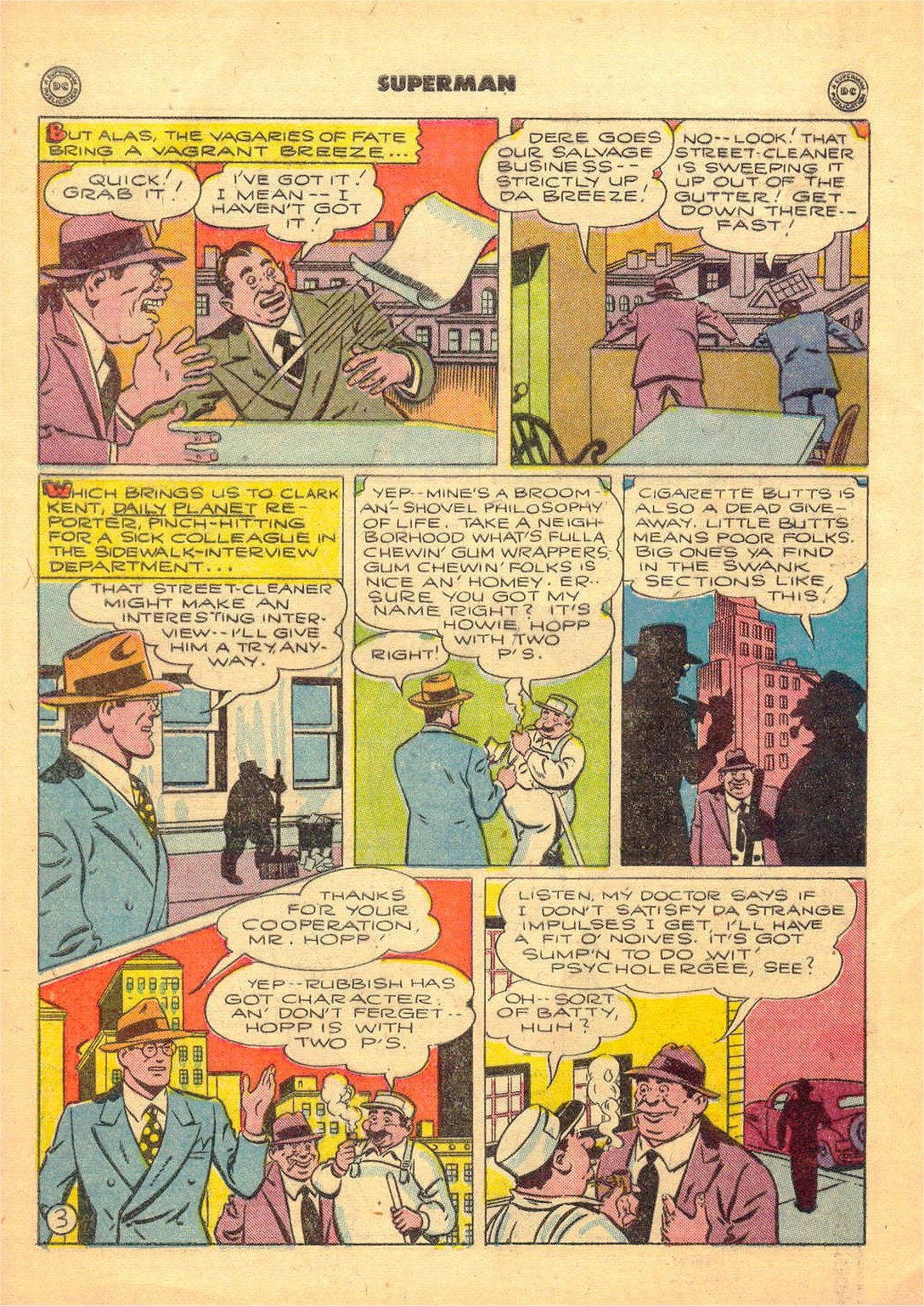 Read online Superman (1939) comic -  Issue #37 - 39