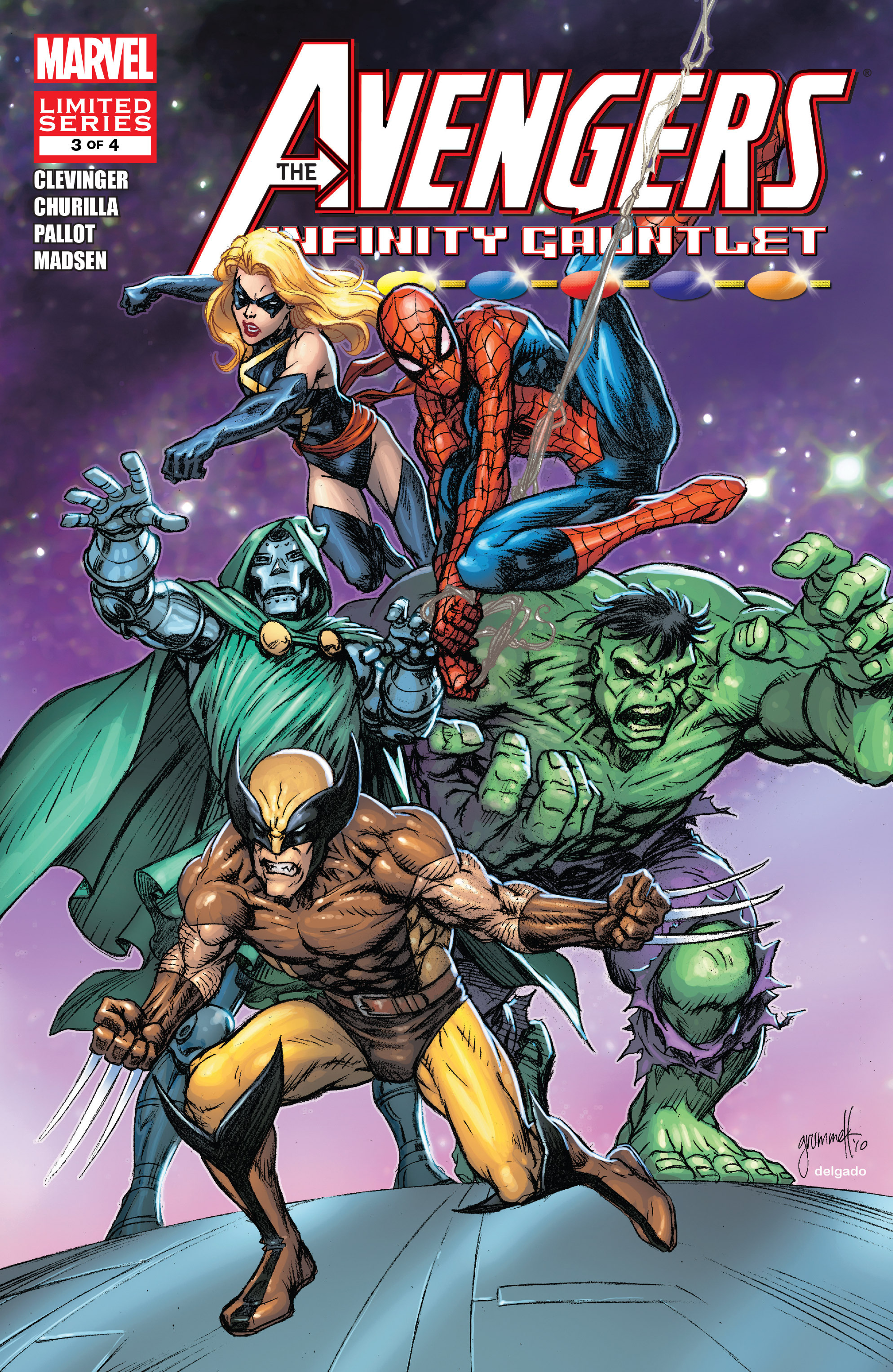 Read online Avengers & the Infinity Gauntlet comic -  Issue #3 - 1