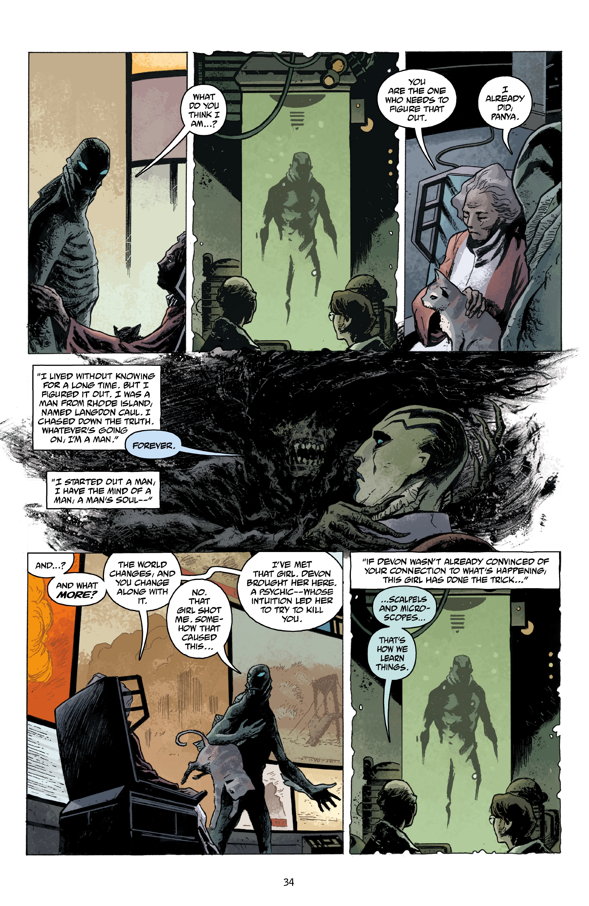 Read online Abe Sapien comic -  Issue # _TPB Dark and Terrible 1 (Part 1) - 35