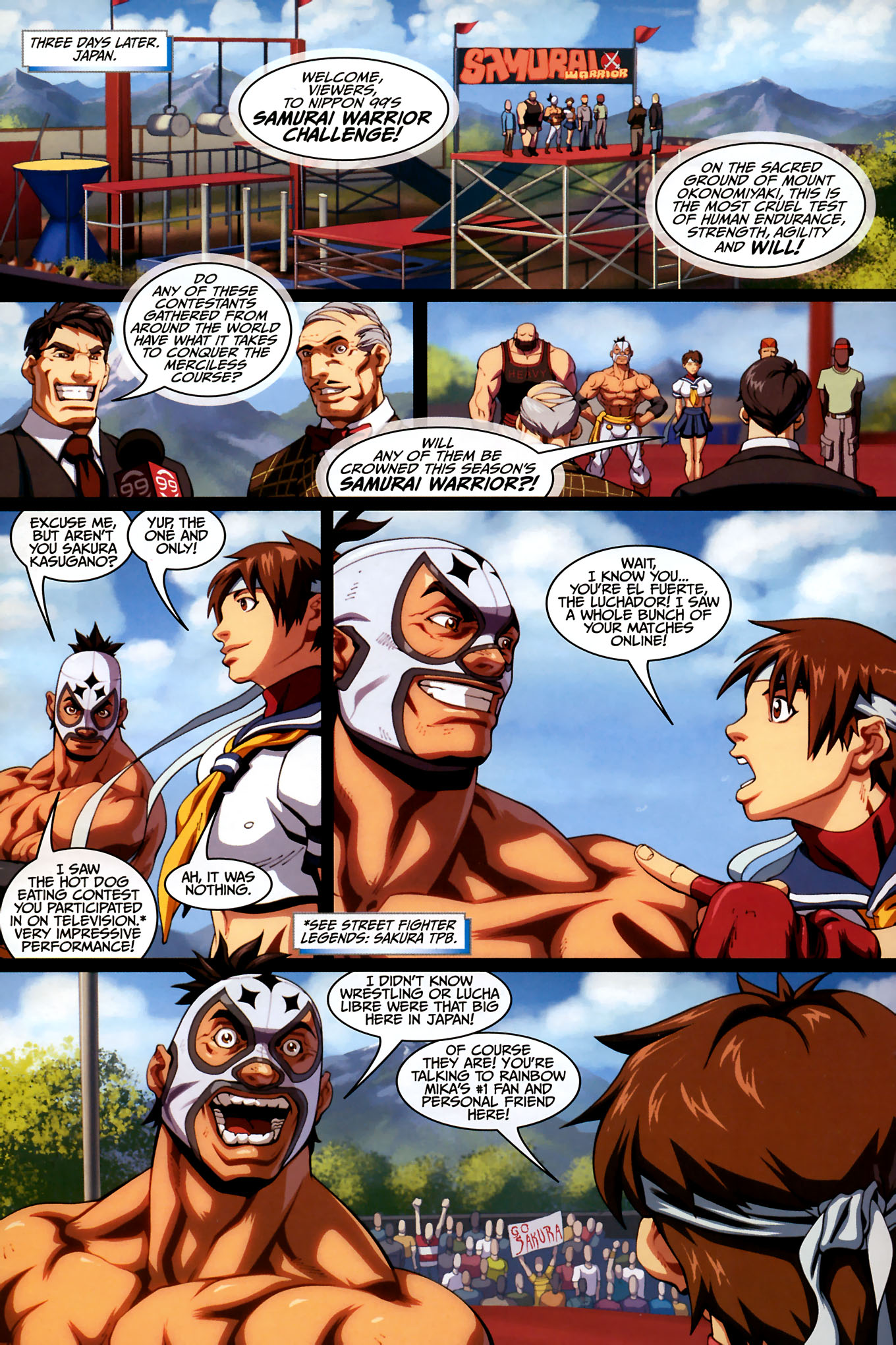 Read online Street Fighter IV comic -  Issue #2 - 13