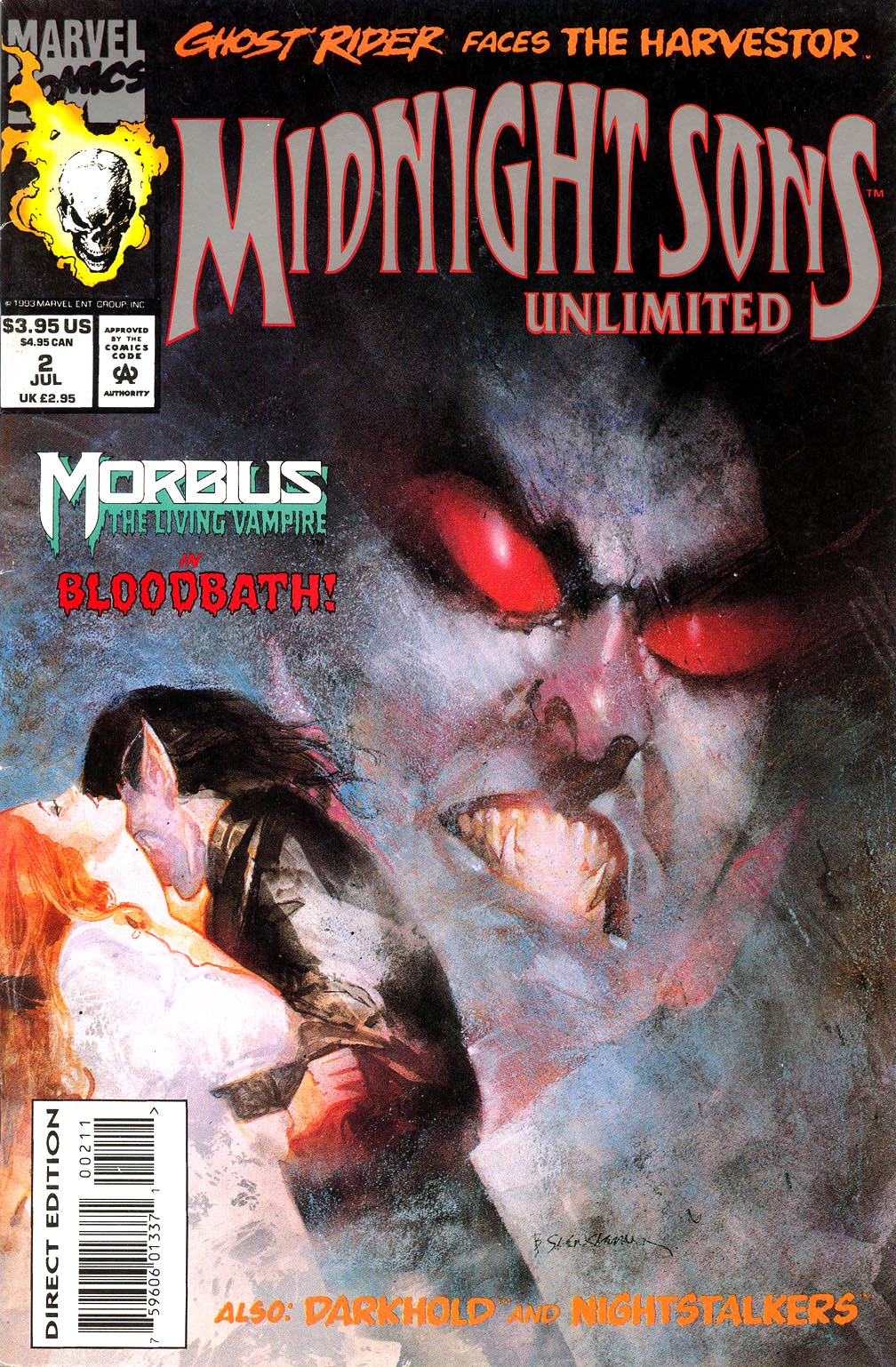 Read online Midnight Sons Unlimited comic -  Issue #2 - 1