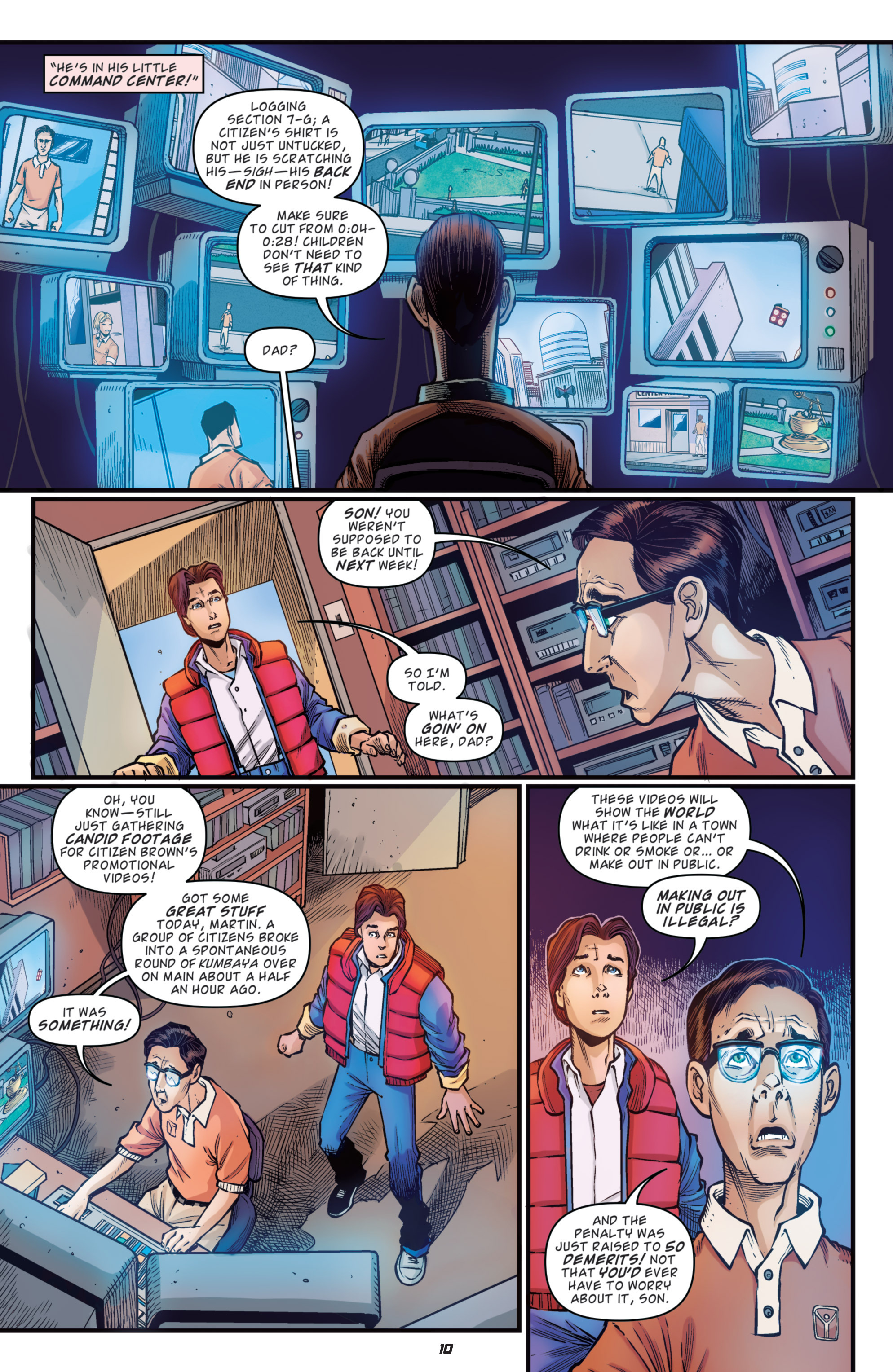 Read online Back to the Future: Citizen Brown comic -  Issue #3 - 12