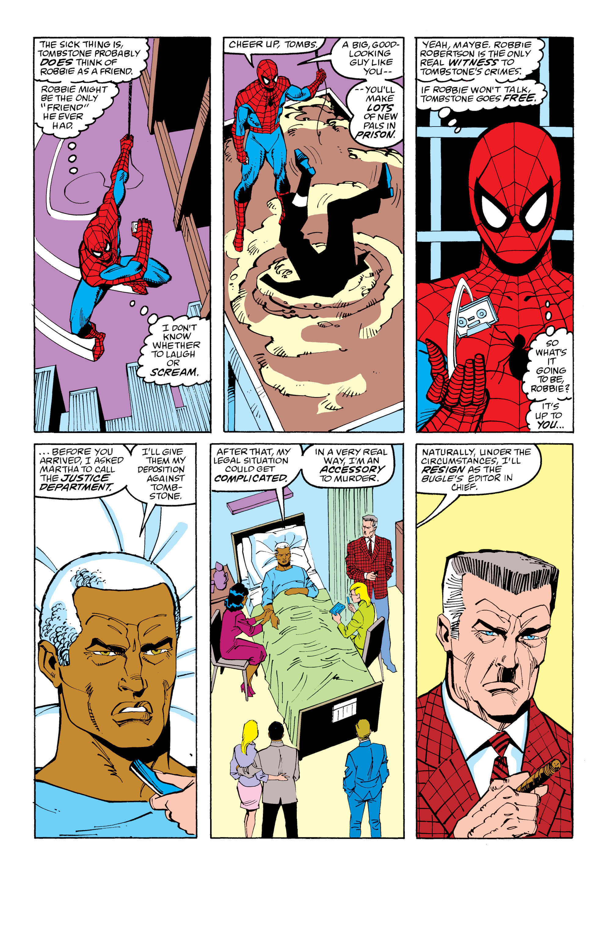 Read online The Spectacular Spider-Man (1976) comic -  Issue # _TPB Tombstone (Part 2) - 40