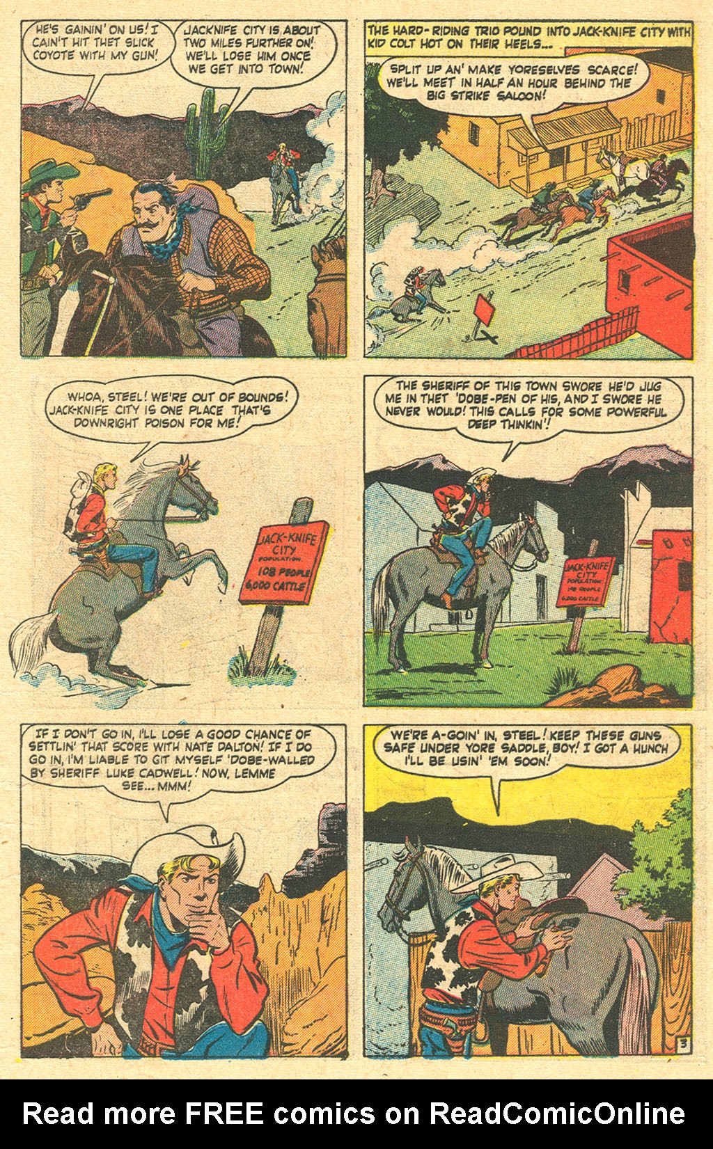 Read online Kid Colt Outlaw comic -  Issue #12 - 5
