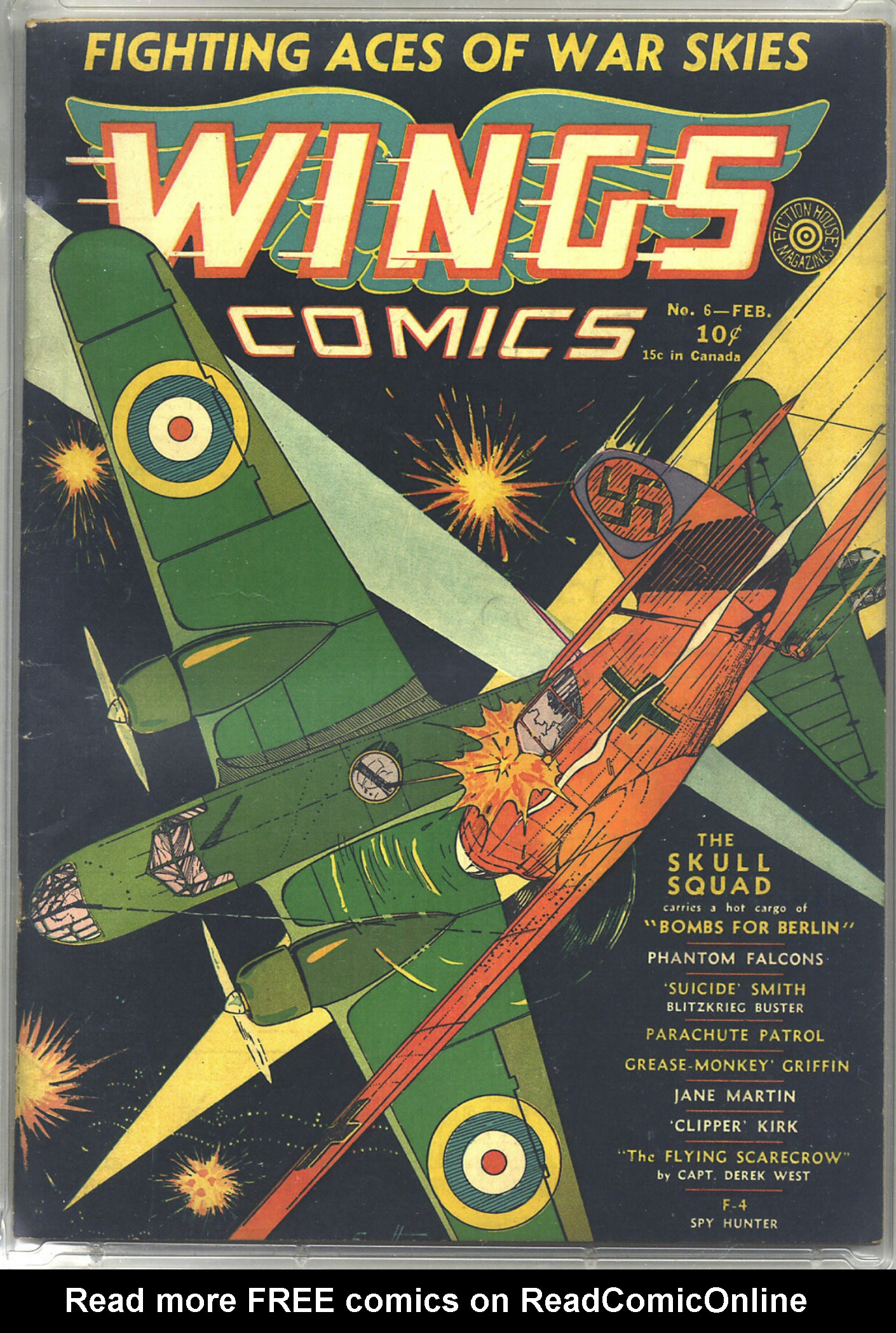 Read online Wings Comics comic -  Issue #6 - 1