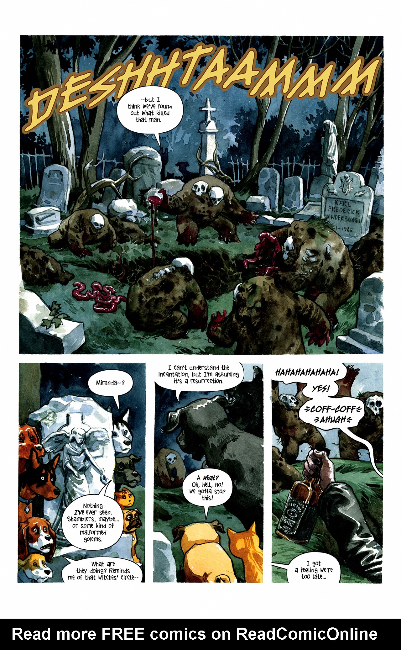Read online Beasts of Burden comic -  Issue #4 - 12
