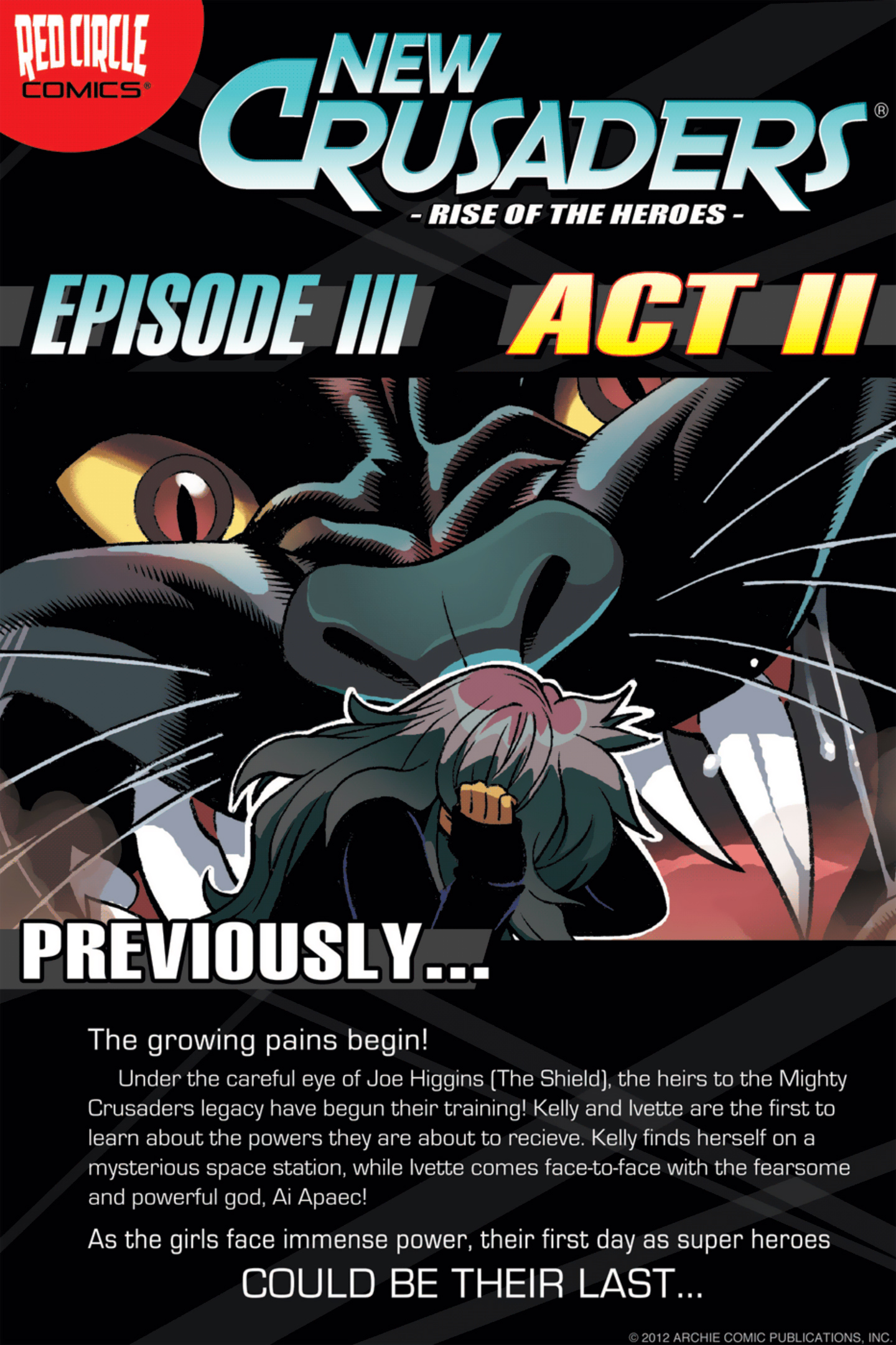 Read online New Crusaders: Rise Of The Heroes comic -  Issue #3 - Act II - 1