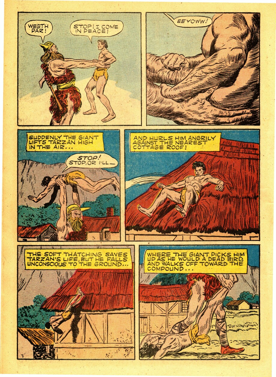 Read online Tarzan (1948) comic -  Issue #37 - 18