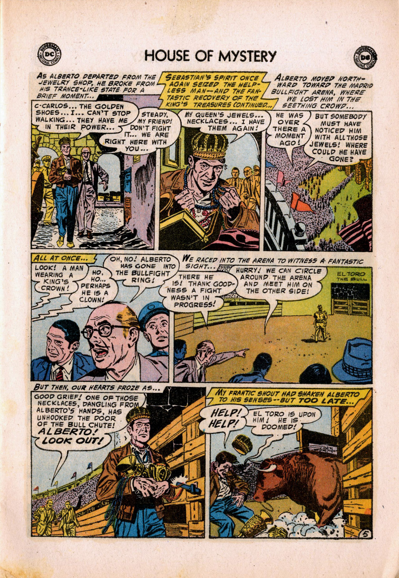 Read online House of Mystery (1951) comic -  Issue #52 - 7