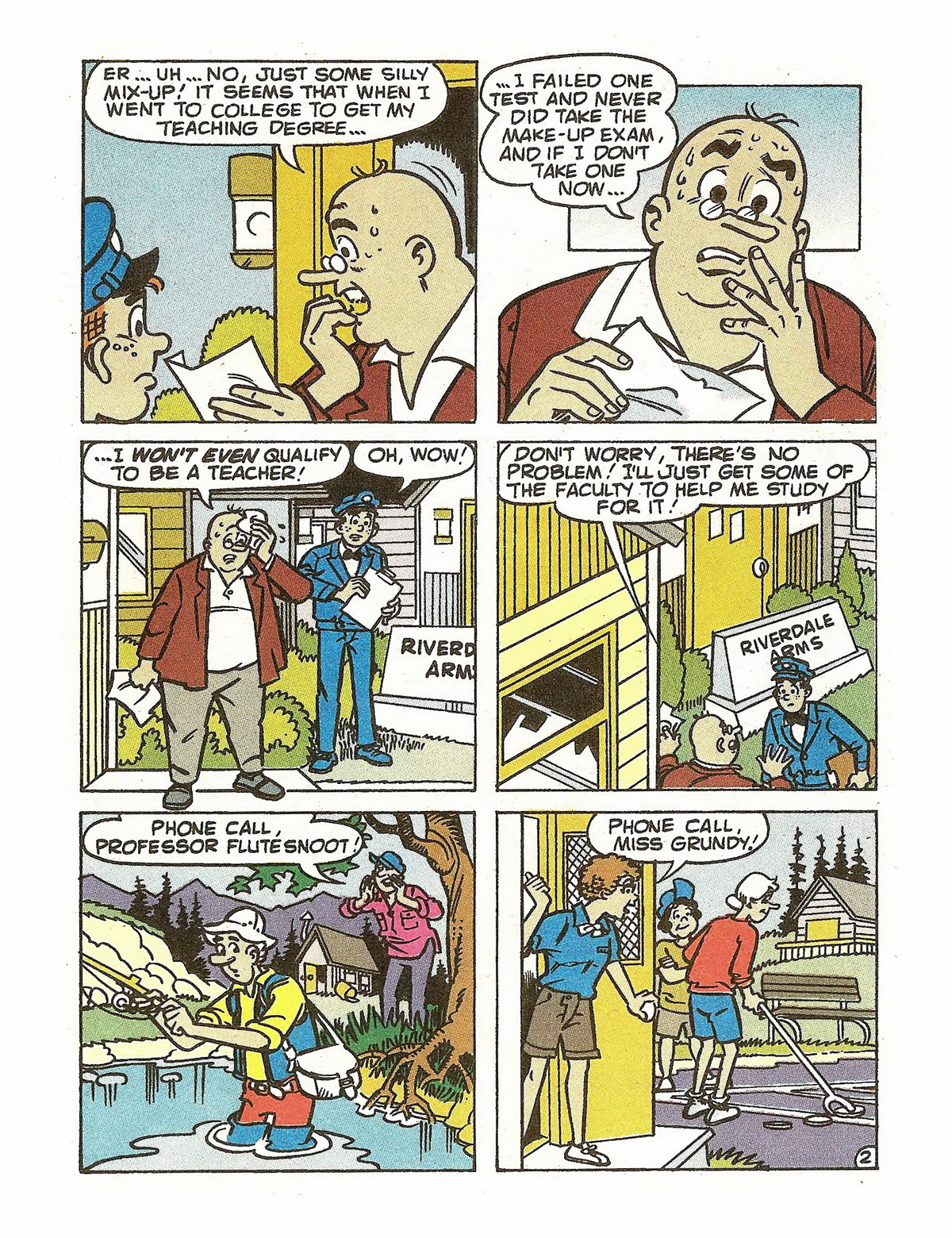 Read online Jughead's Double Digest Magazine comic -  Issue #70 - 125