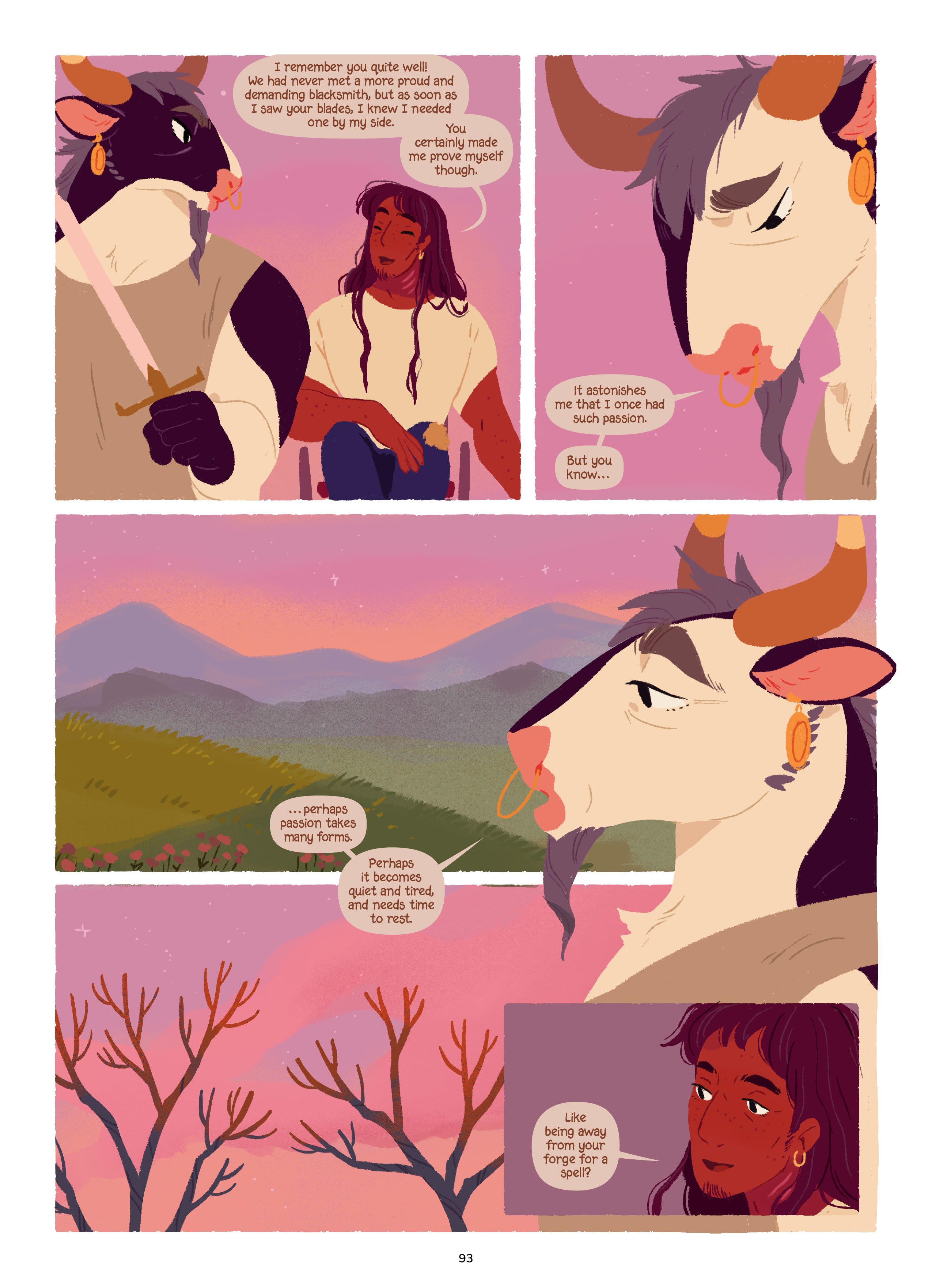 Read online The Tea Dragon Series comic -  Issue # The Tea Dragon Tapestry - 94