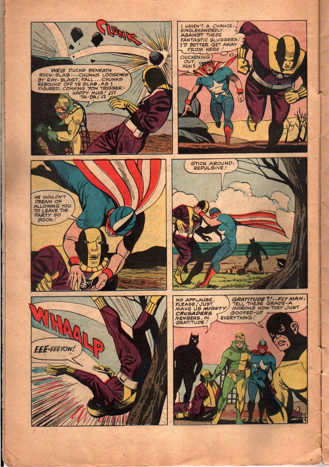 Read online The Mighty Crusaders (1965) comic -  Issue #5 - 5