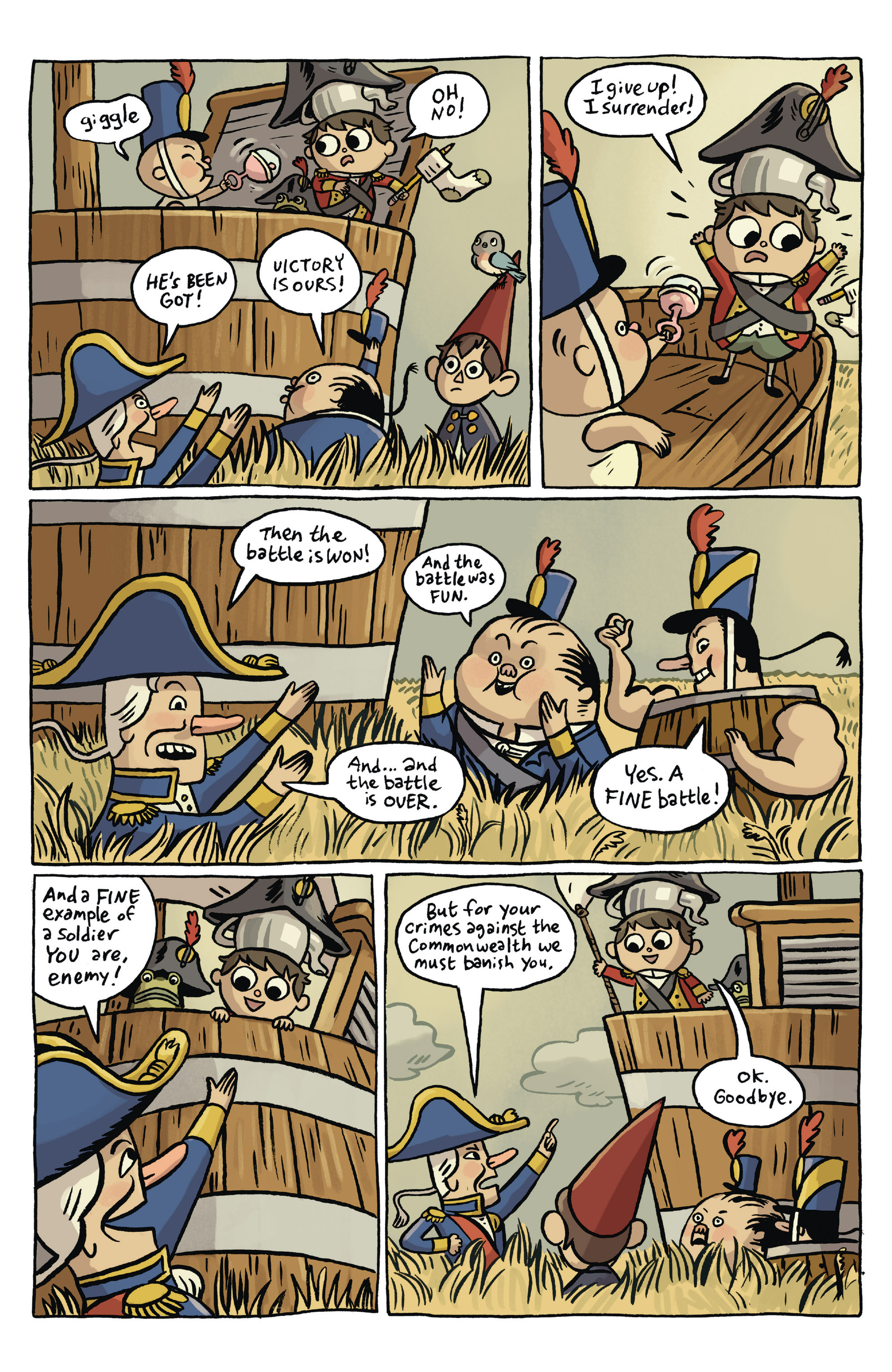 Read online Over the Garden Wall (2015) comic -  Issue # _Special - 27