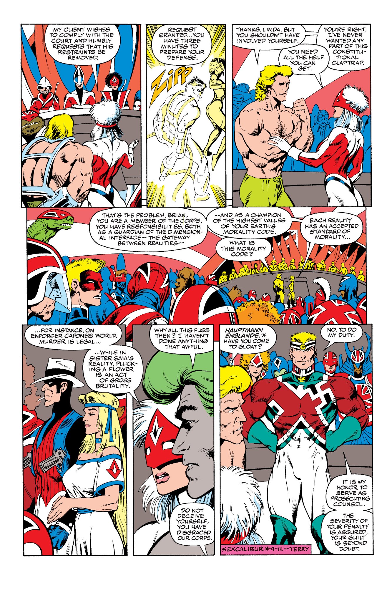 Read online Excalibur Visionaries: Alan Davis comic -  Issue # TPB 1 (Part 1) - 53