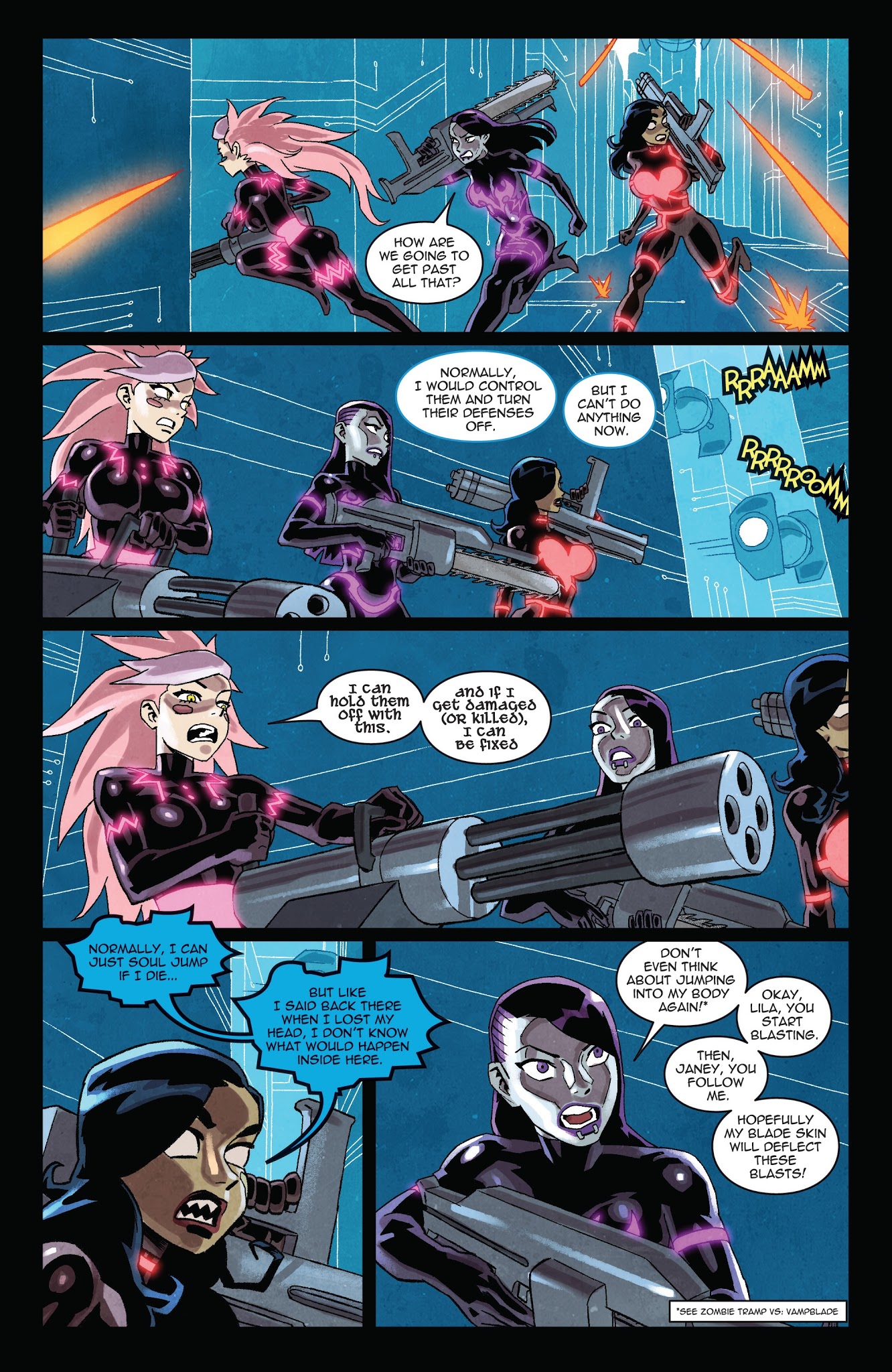 Read online Danger Doll Squad comic -  Issue #3 - 5