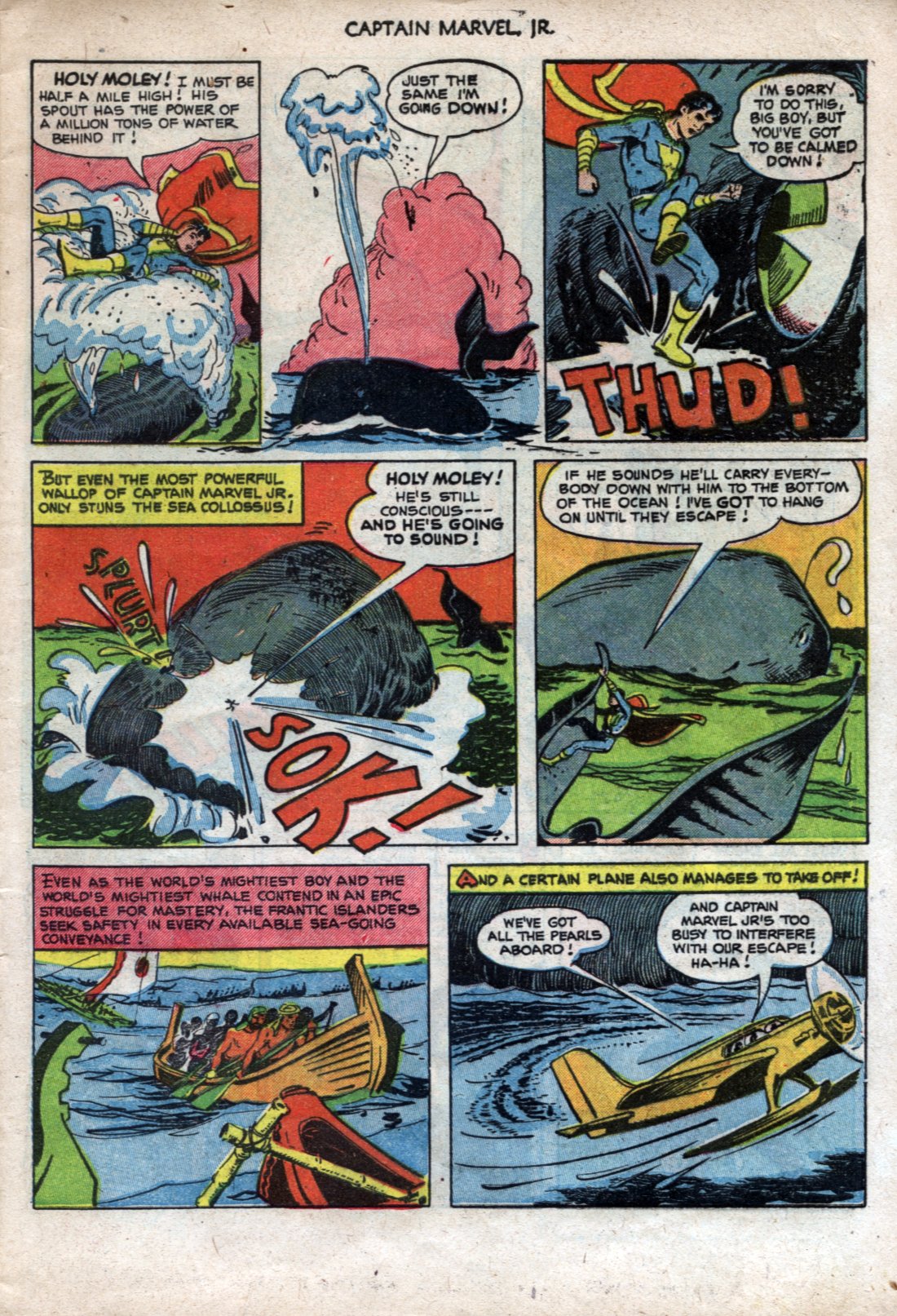 Read online Captain Marvel, Jr. comic -  Issue #107 - 9