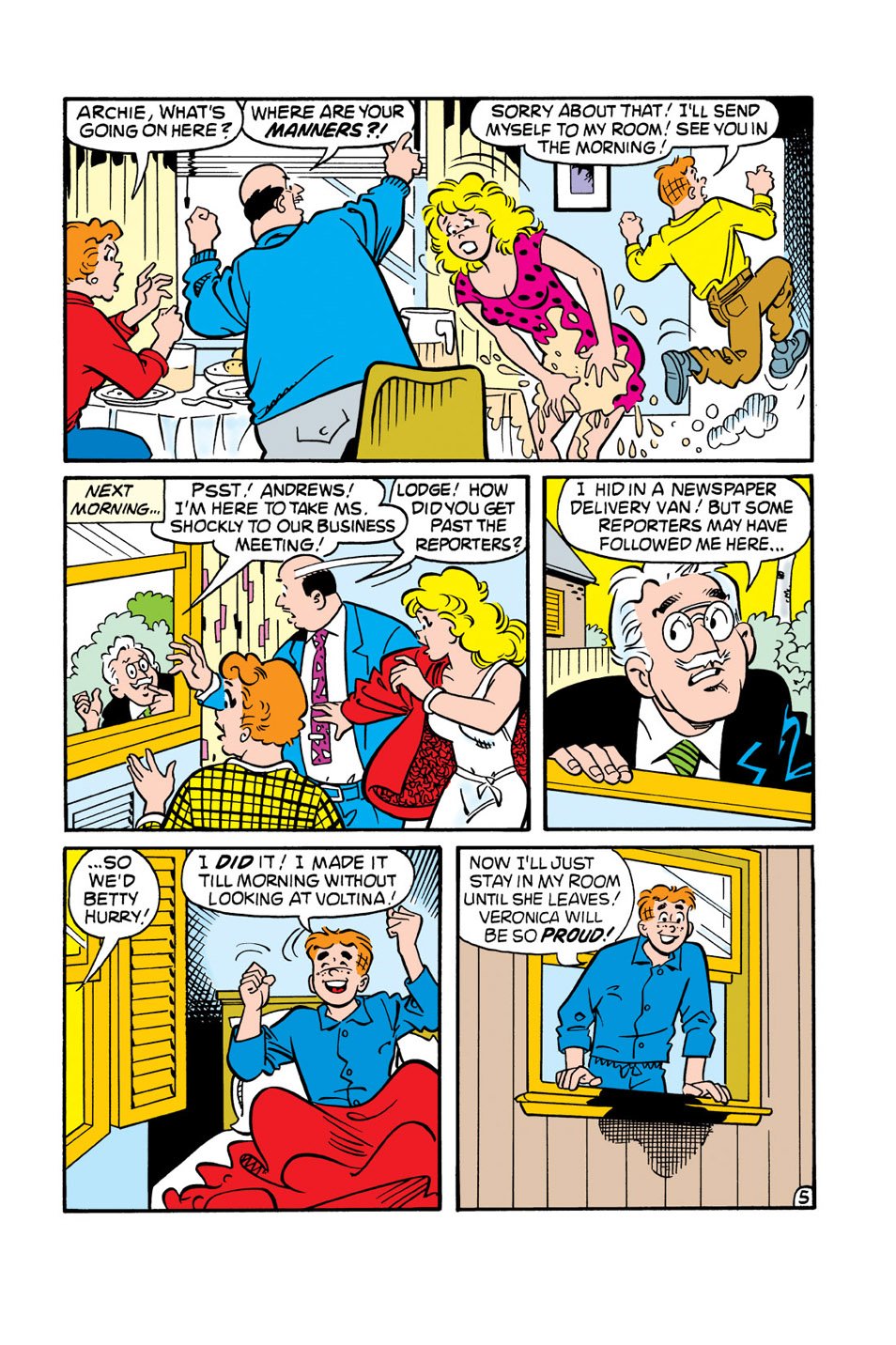 Read online Archie (1960) comic -  Issue #481 - 6
