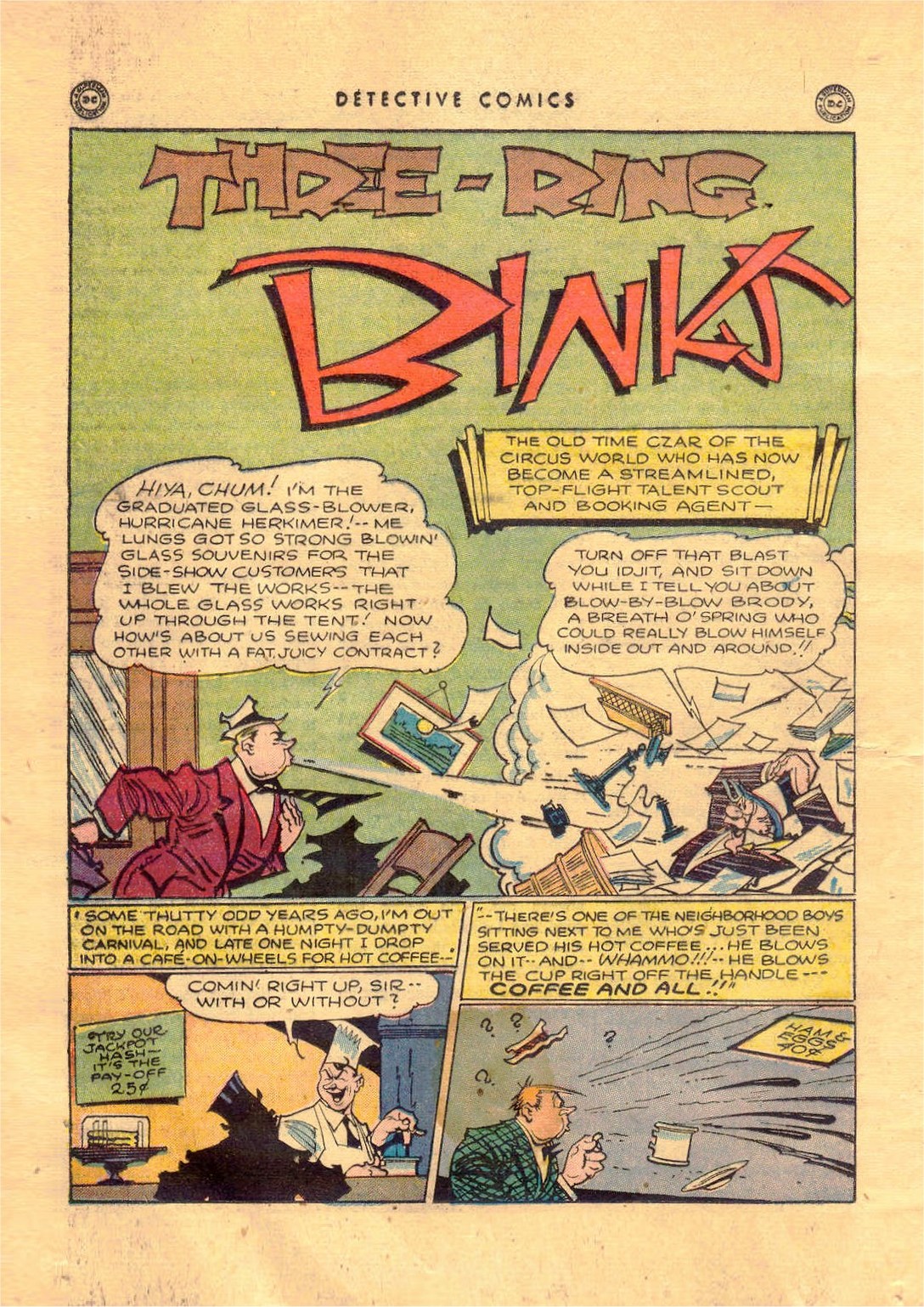 Read online Detective Comics (1937) comic -  Issue #92 - 34