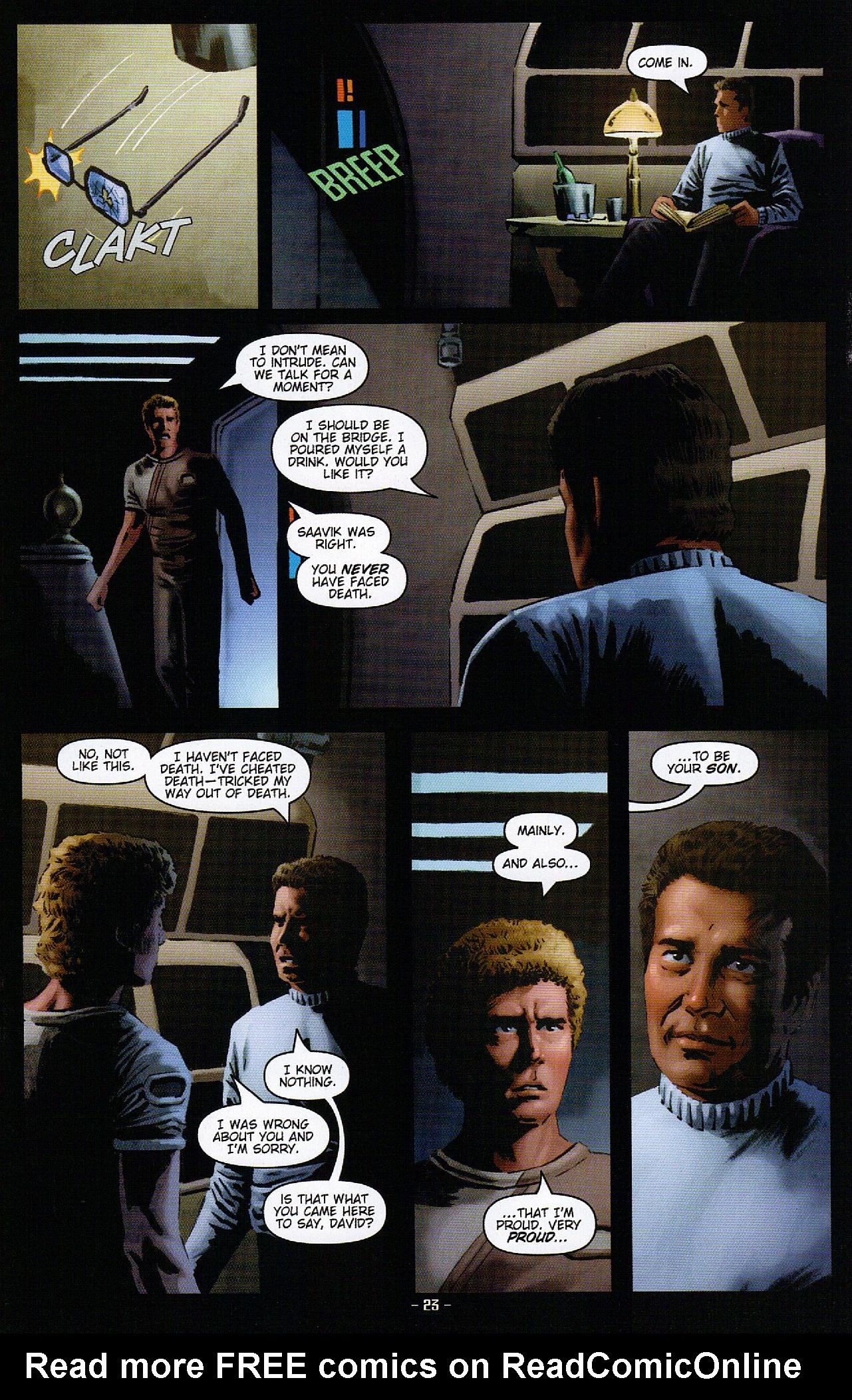Read online Star Trek II: The Wrath of Khan comic -  Issue #3 - 23