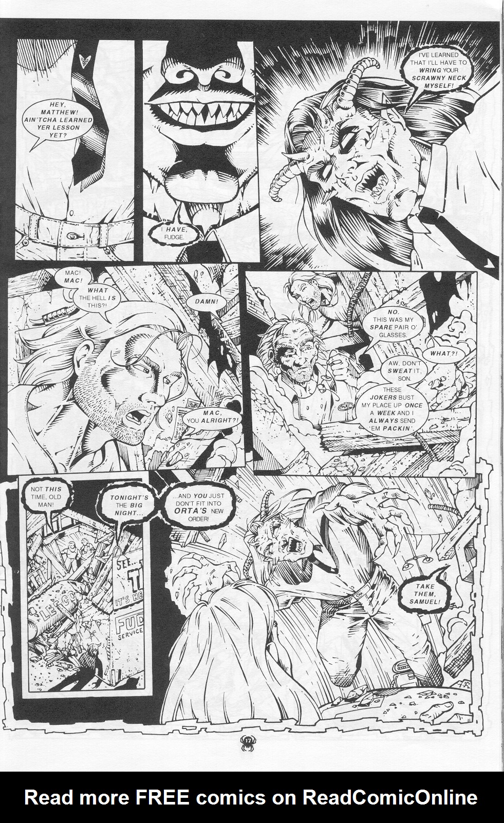 Read online Fangs of the Widow comic -  Issue #8 - 19